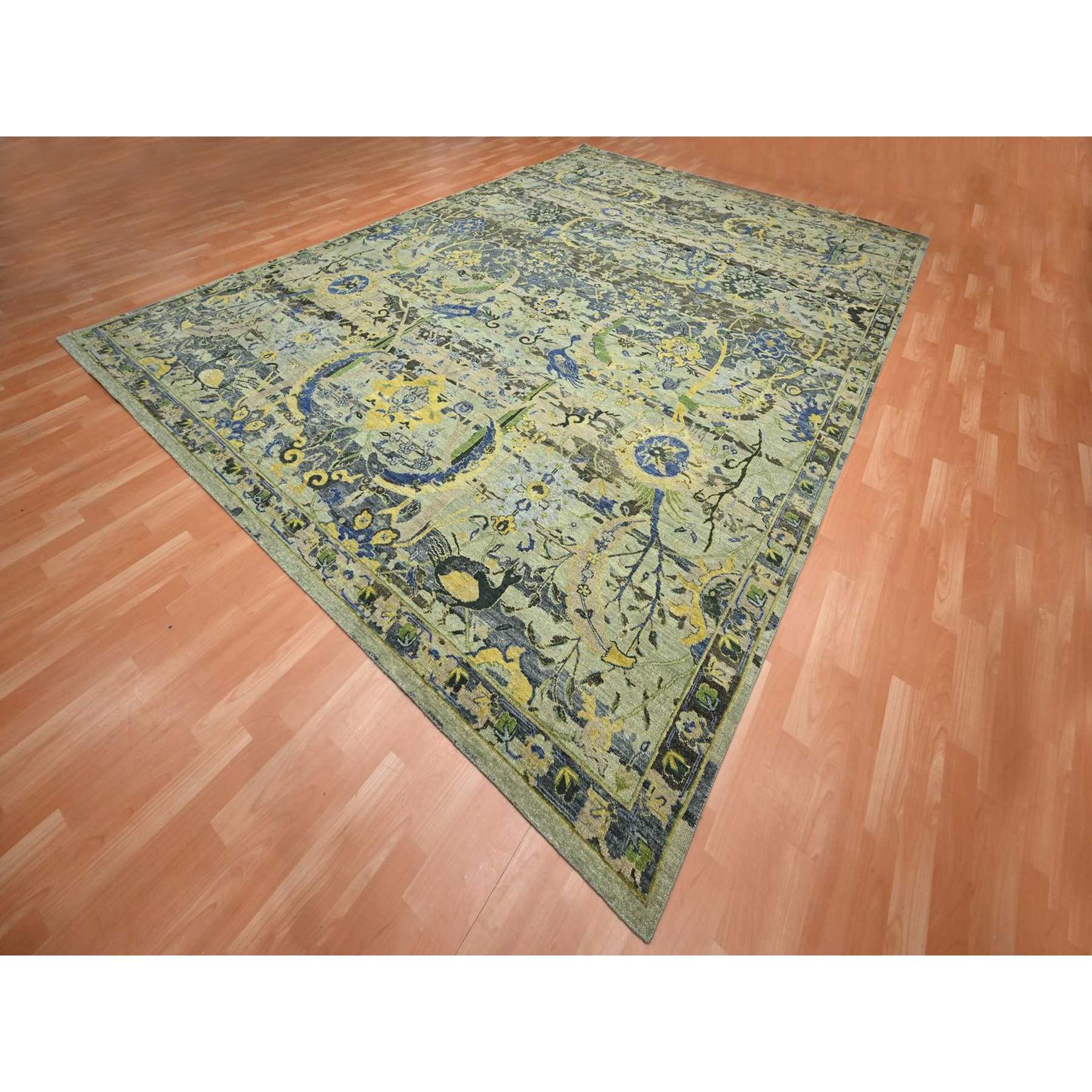 Transitional-Hand-Knotted-Rug-378430