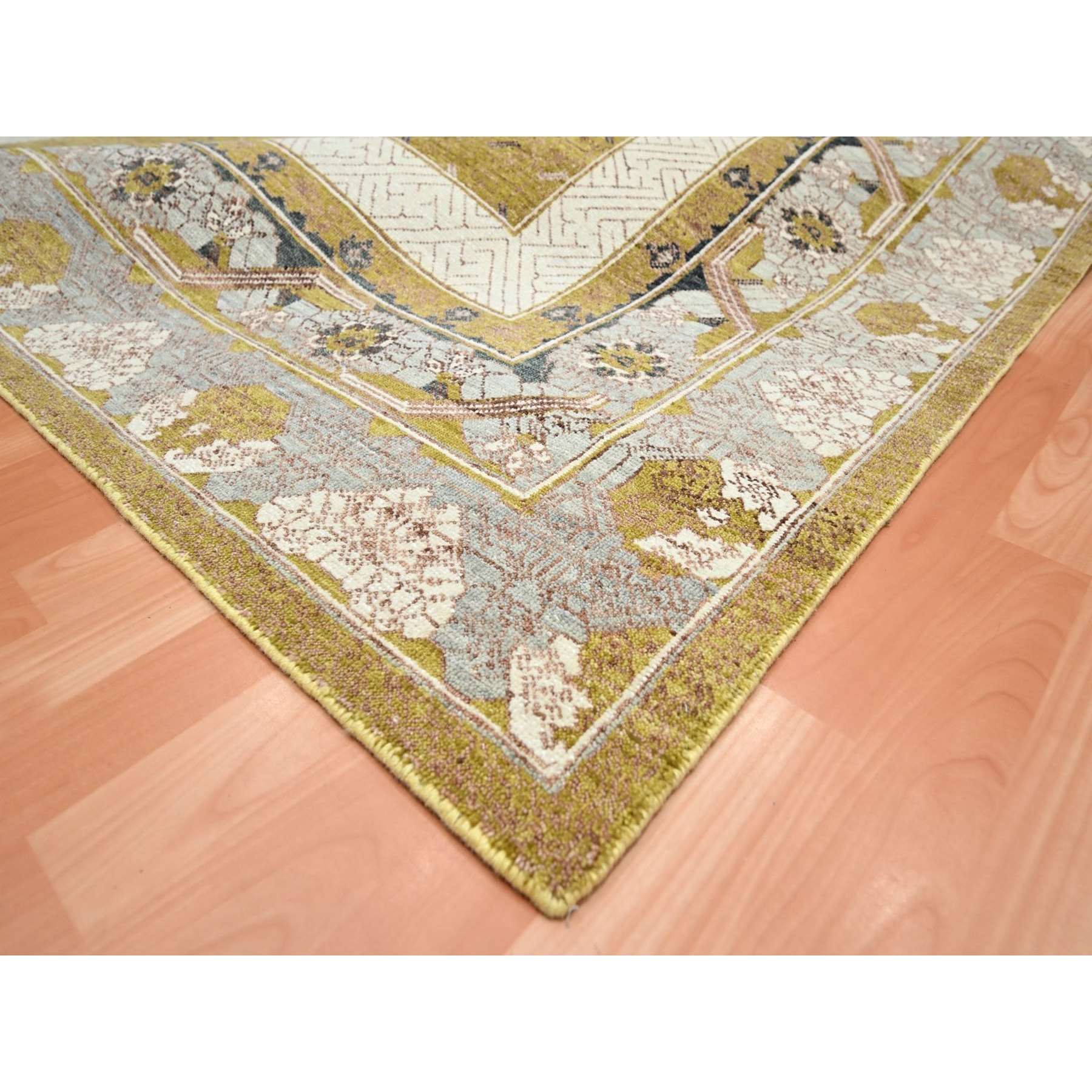 Transitional-Hand-Knotted-Rug-378460