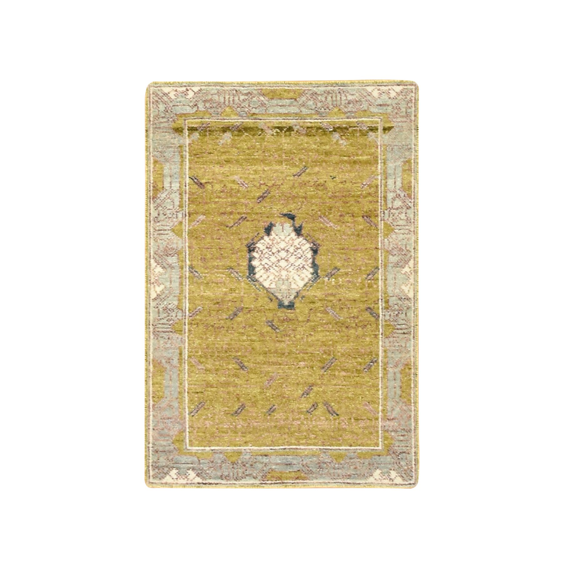 Transitional-Hand-Knotted-Rug-378475