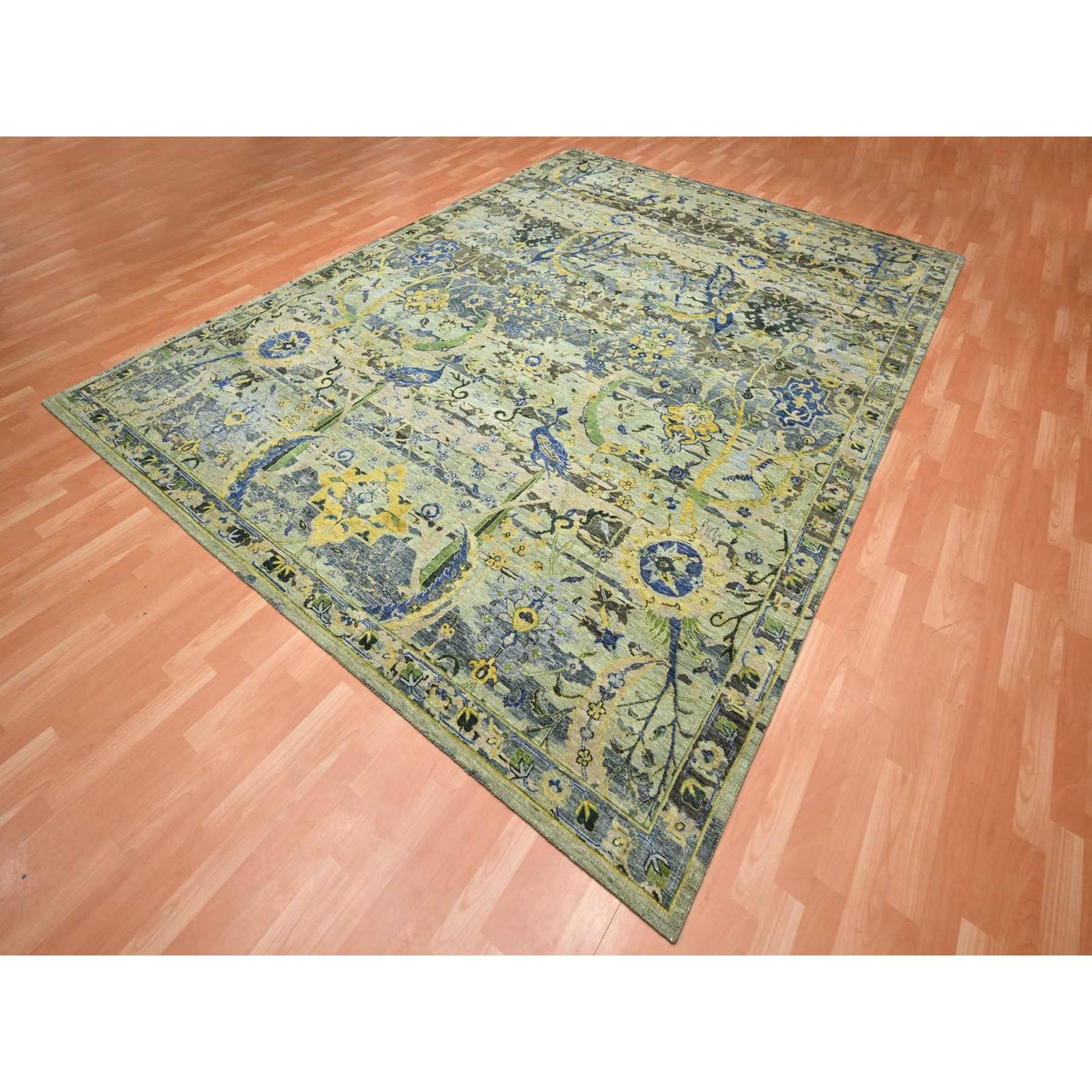 Transitional-Hand-Knotted-Rug-378570