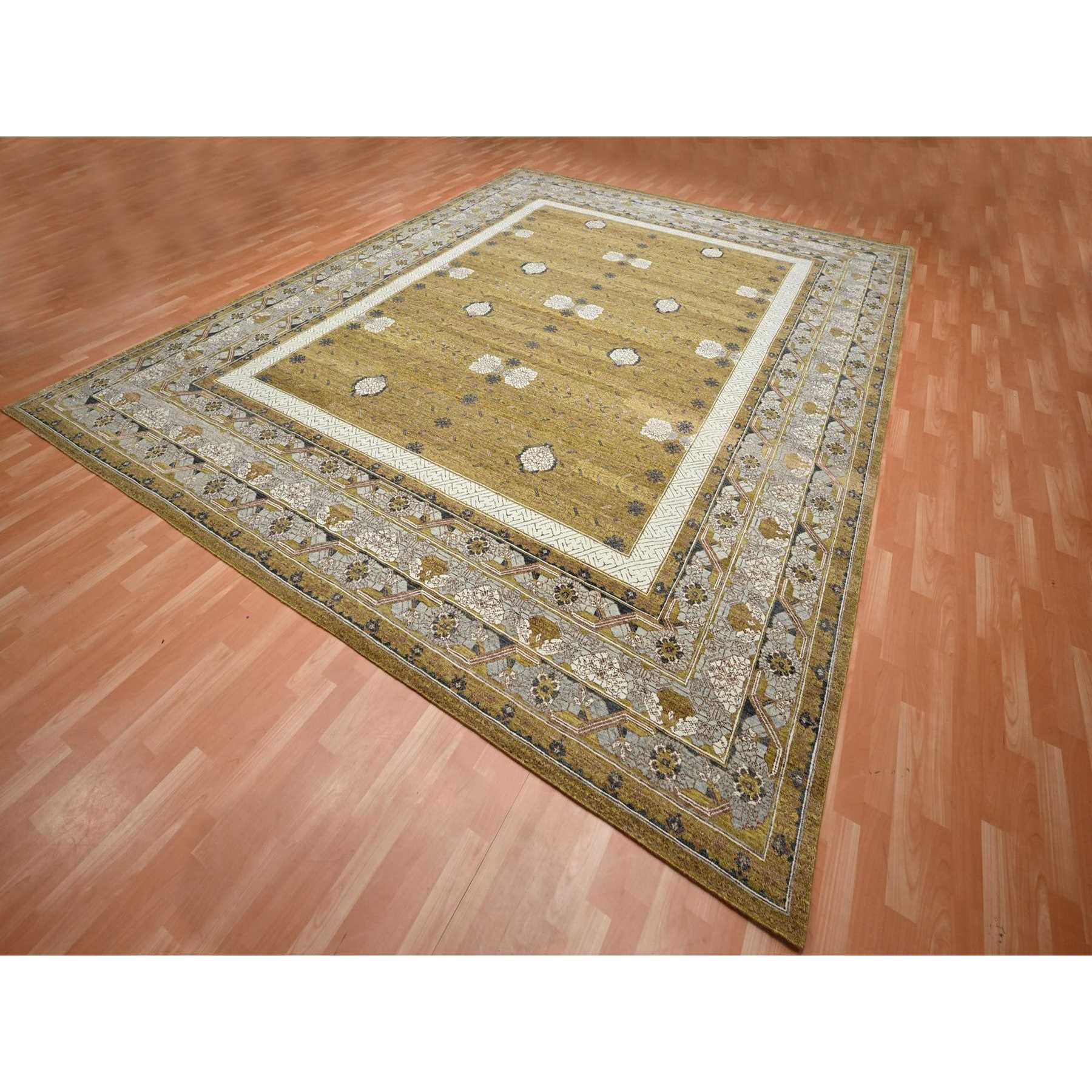 Transitional-Hand-Knotted-Rug-378605