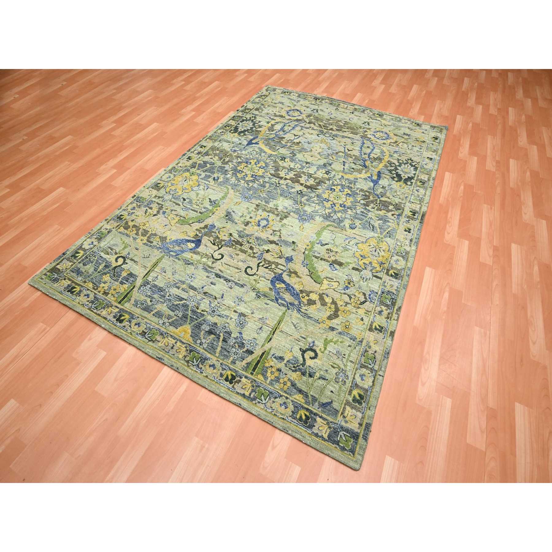 Transitional-Hand-Knotted-Rug-378615