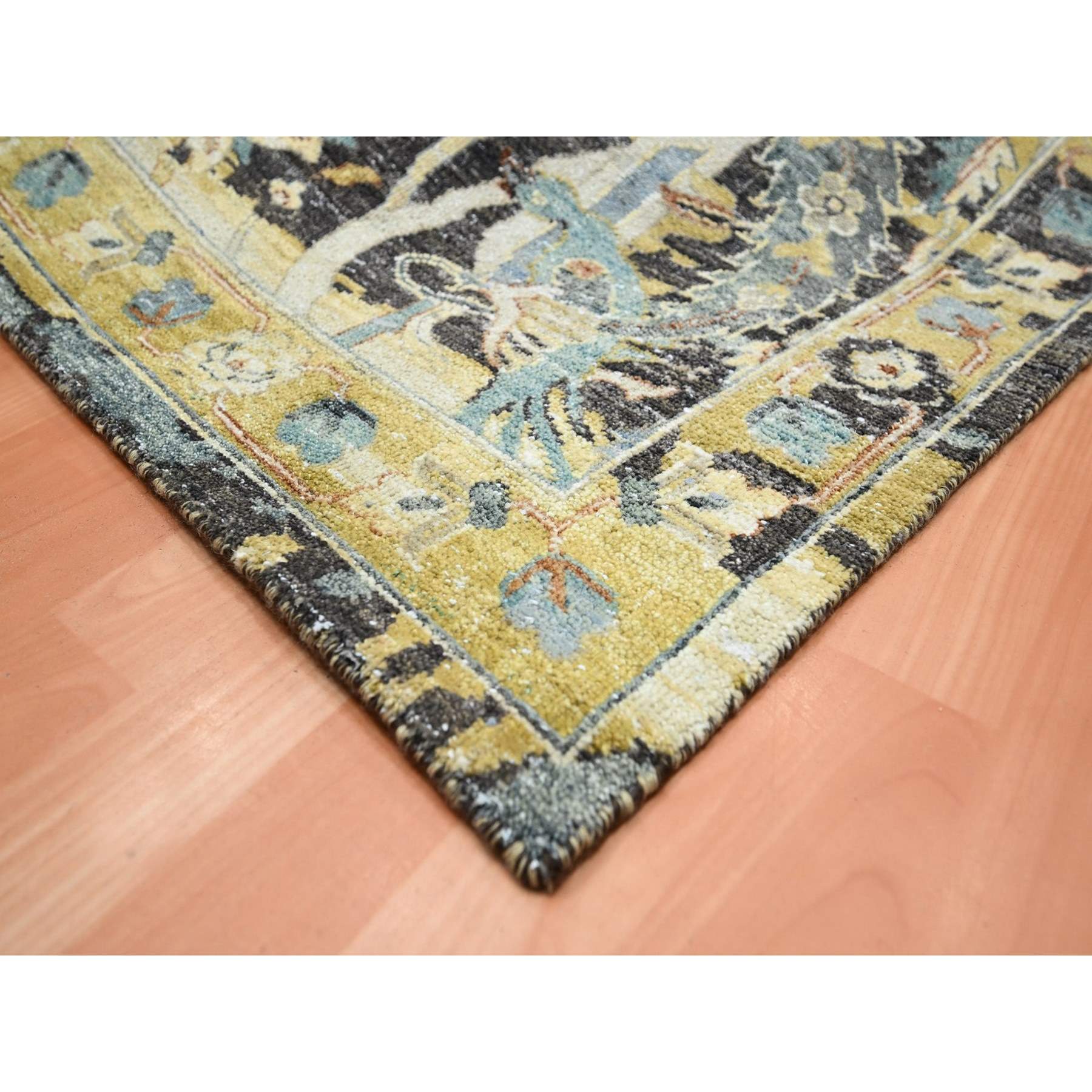 Transitional-Hand-Knotted-Rug-378620