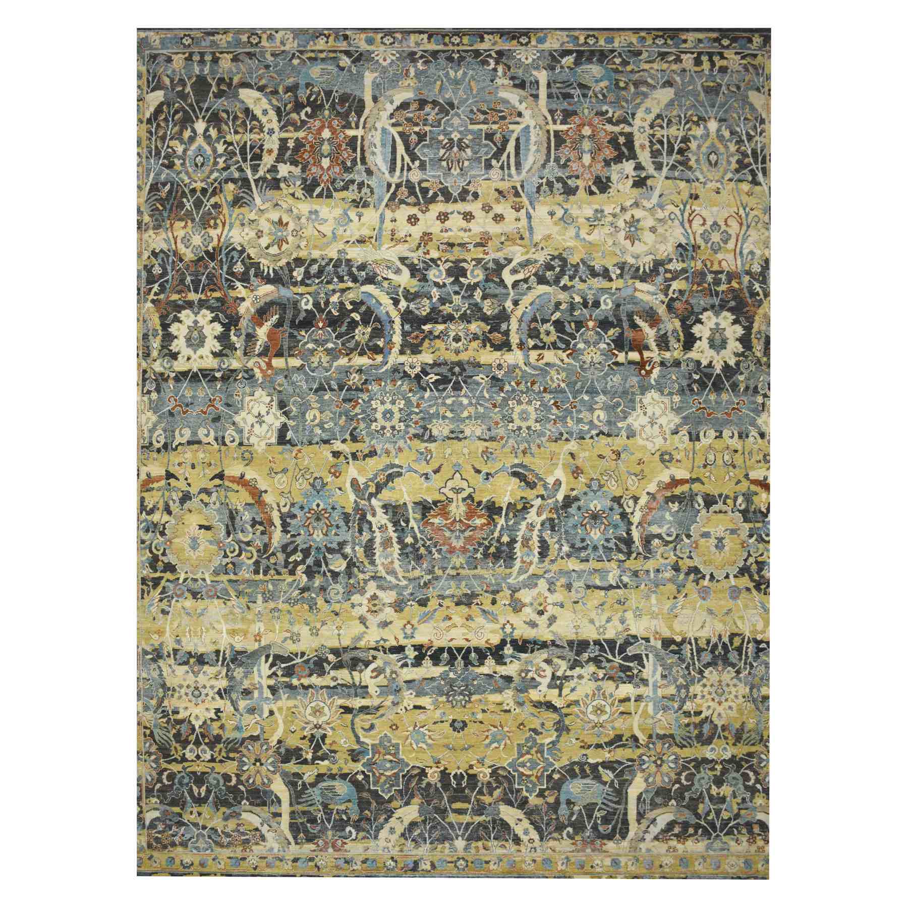 Transitional-Hand-Knotted-Rug-379135
