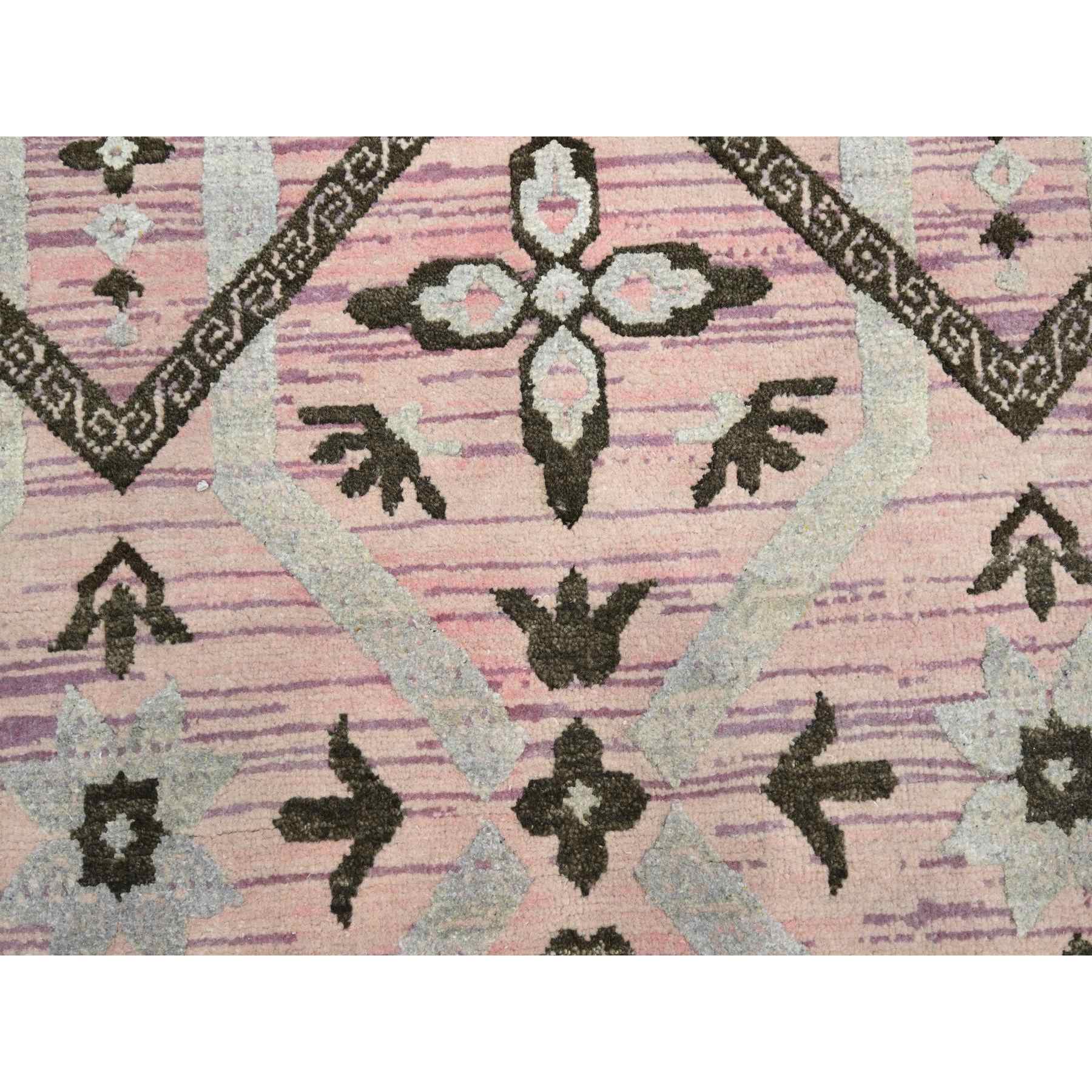 Tribal-Geometric-Hand-Knotted-Rug-378380