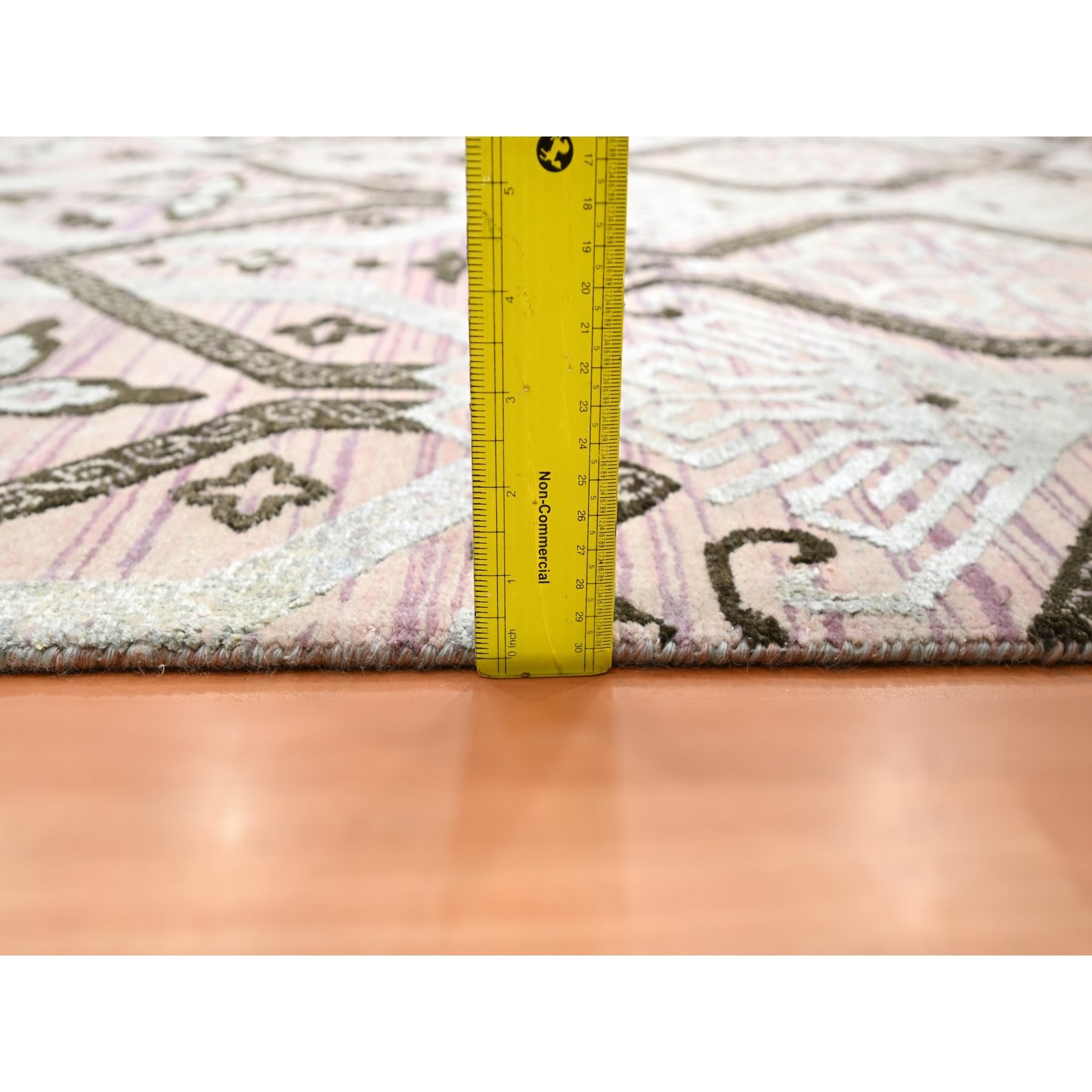 Tribal-Geometric-Hand-Knotted-Rug-378380