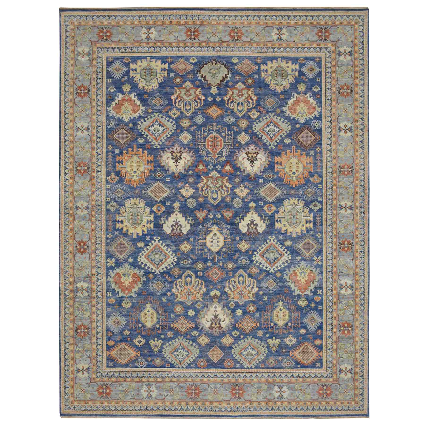 Tribal-Geometric-Hand-Knotted-Rug-379680