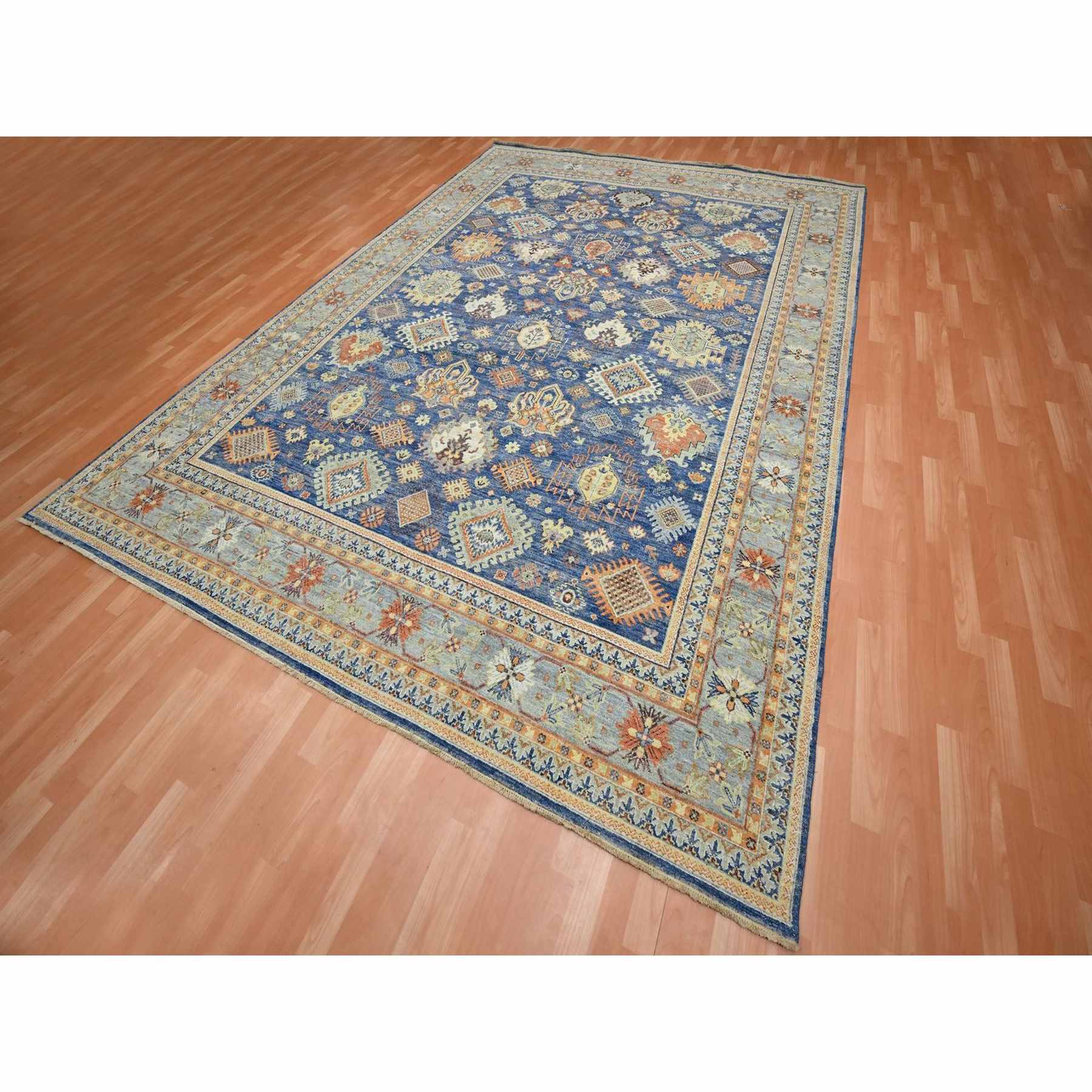 Tribal-Geometric-Hand-Knotted-Rug-379680