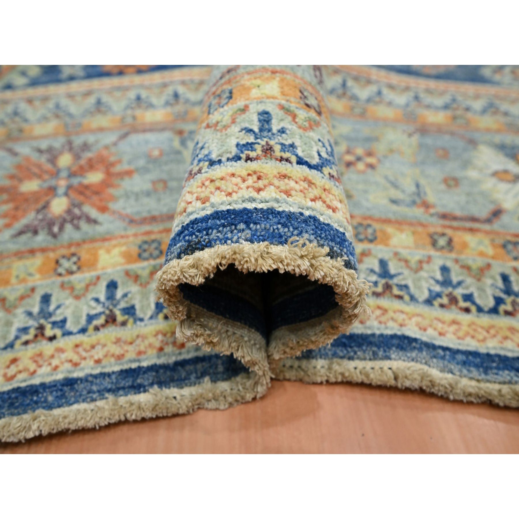 Tribal-Geometric-Hand-Knotted-Rug-379680