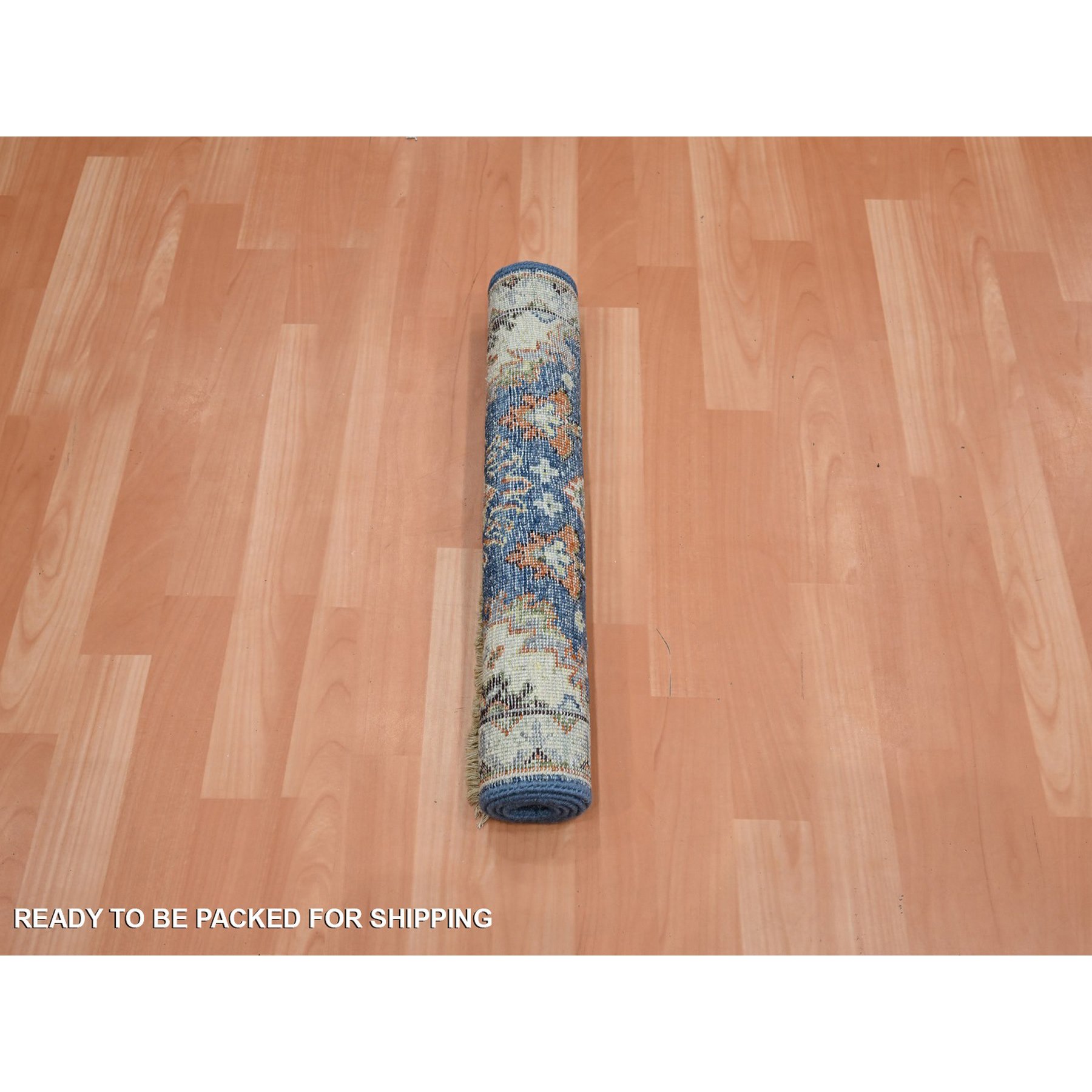 Tribal-Geometric-Hand-Knotted-Rug-379700