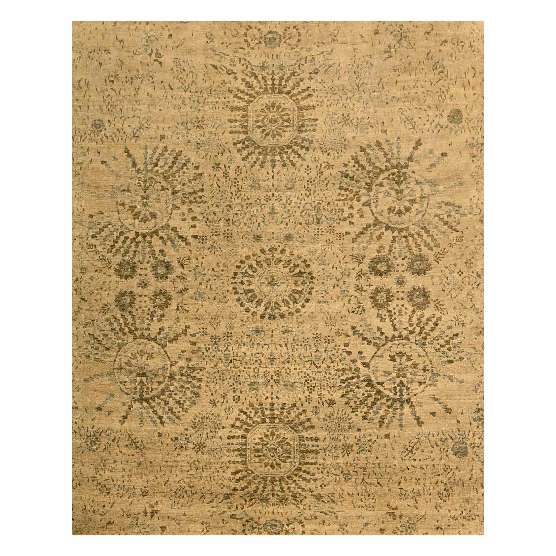 Arts-And-Crafts-Hand-Knotted-Rug-380965