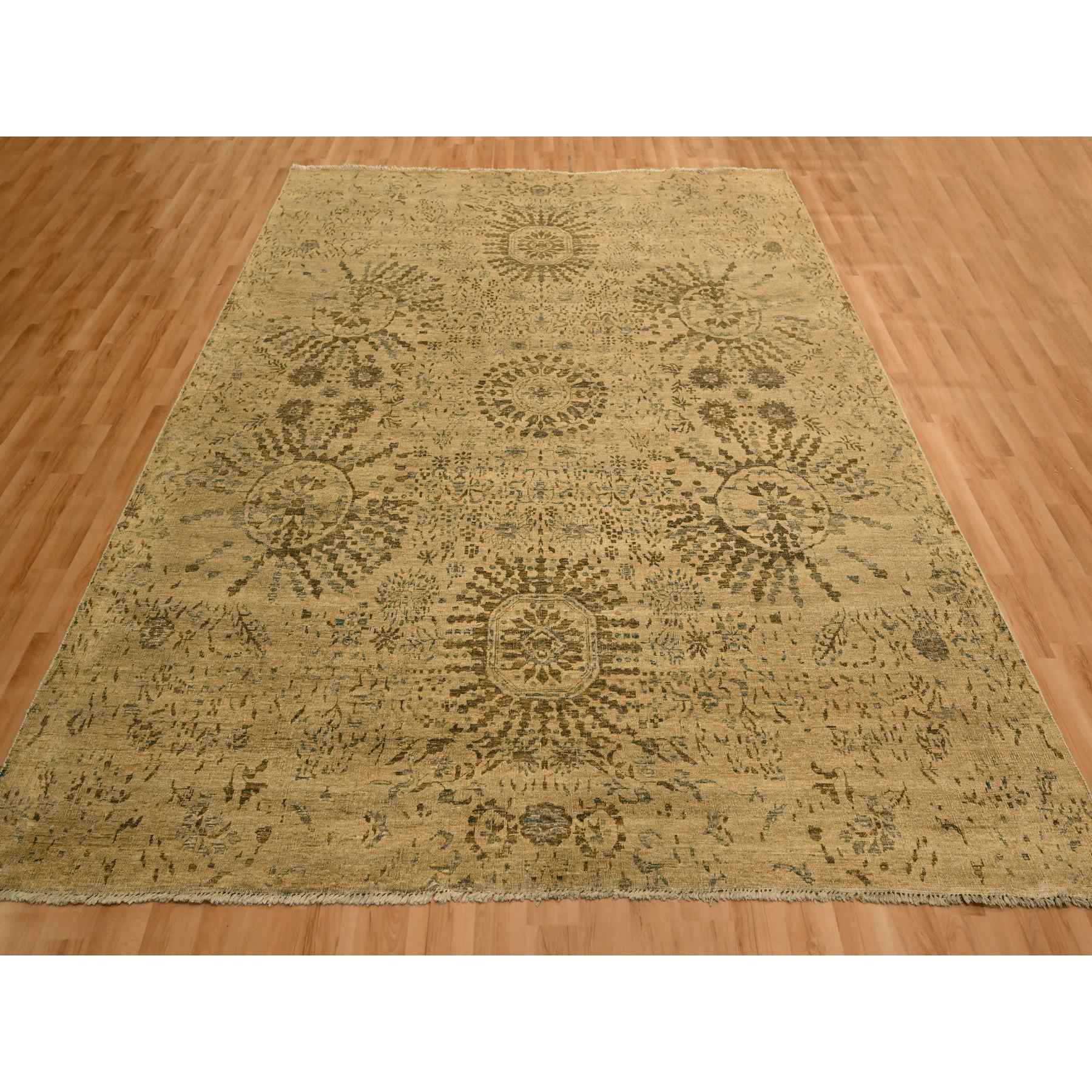 Arts-And-Crafts-Hand-Knotted-Rug-380965