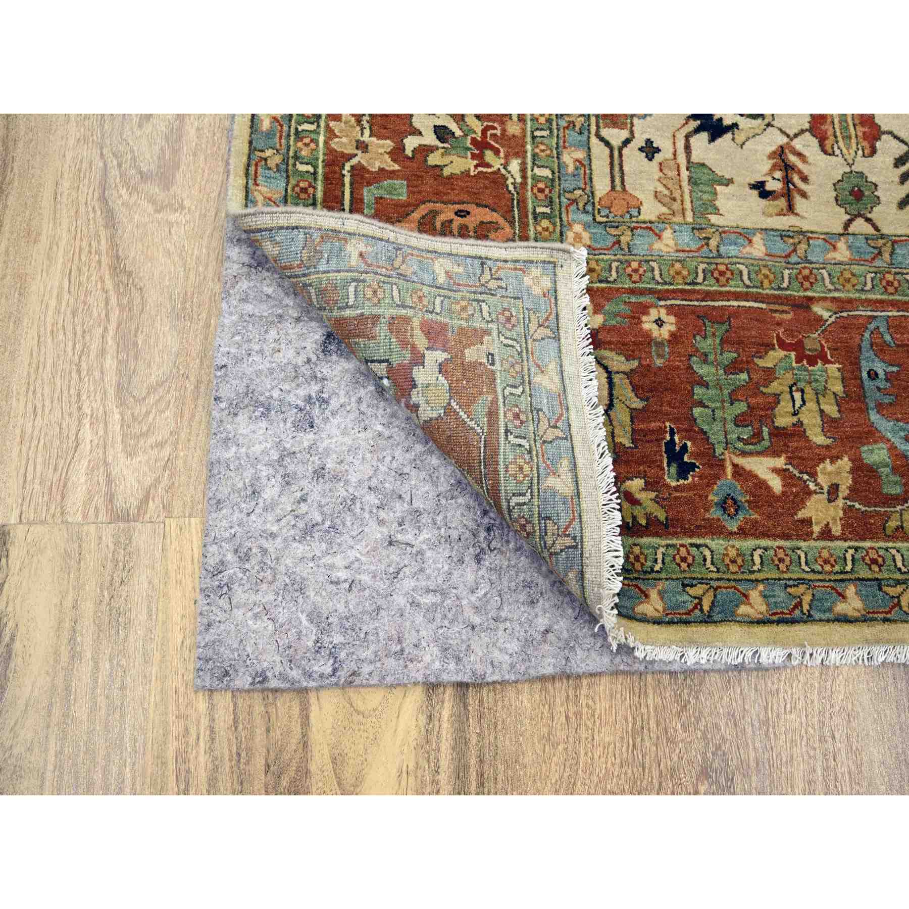 Heriz-Hand-Knotted-Rug-381115