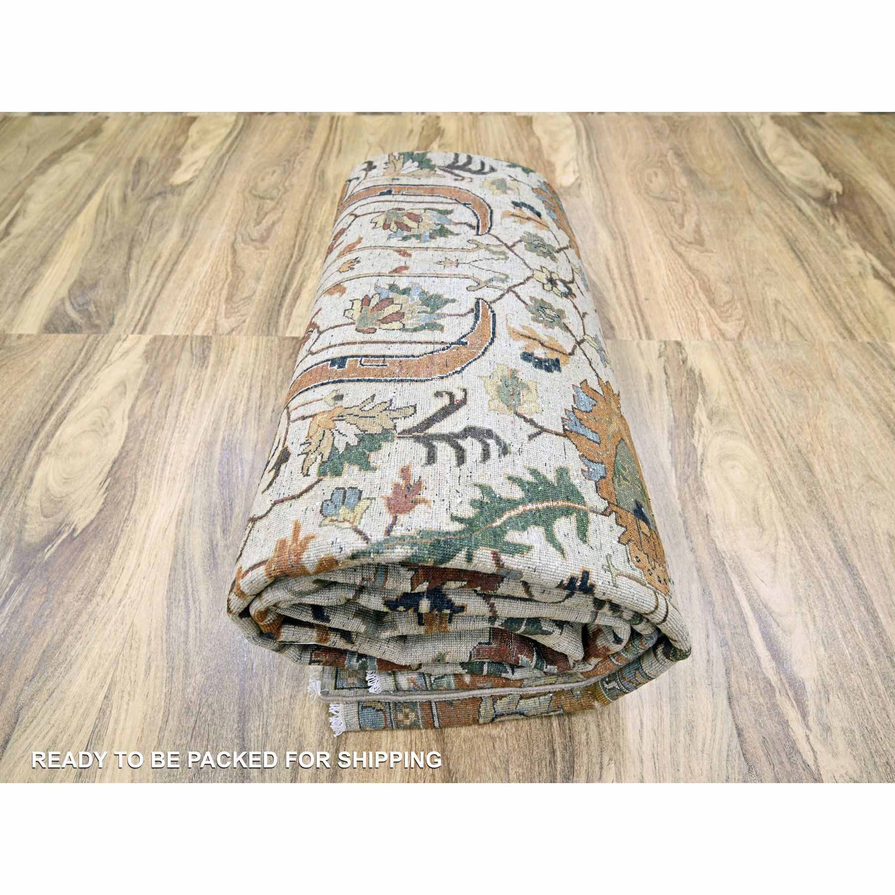 Heriz-Hand-Knotted-Rug-381115