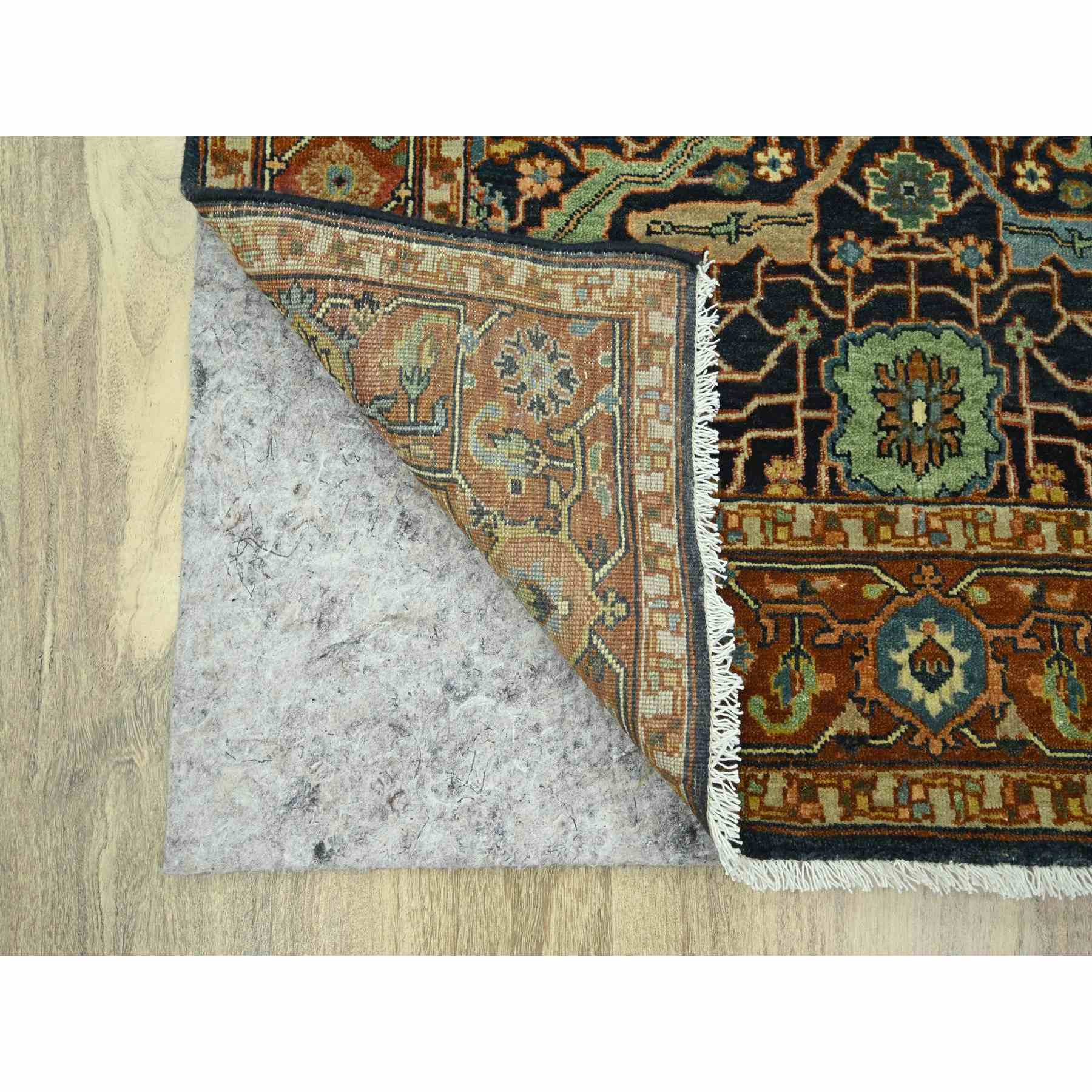 Heriz-Hand-Knotted-Rug-381155
