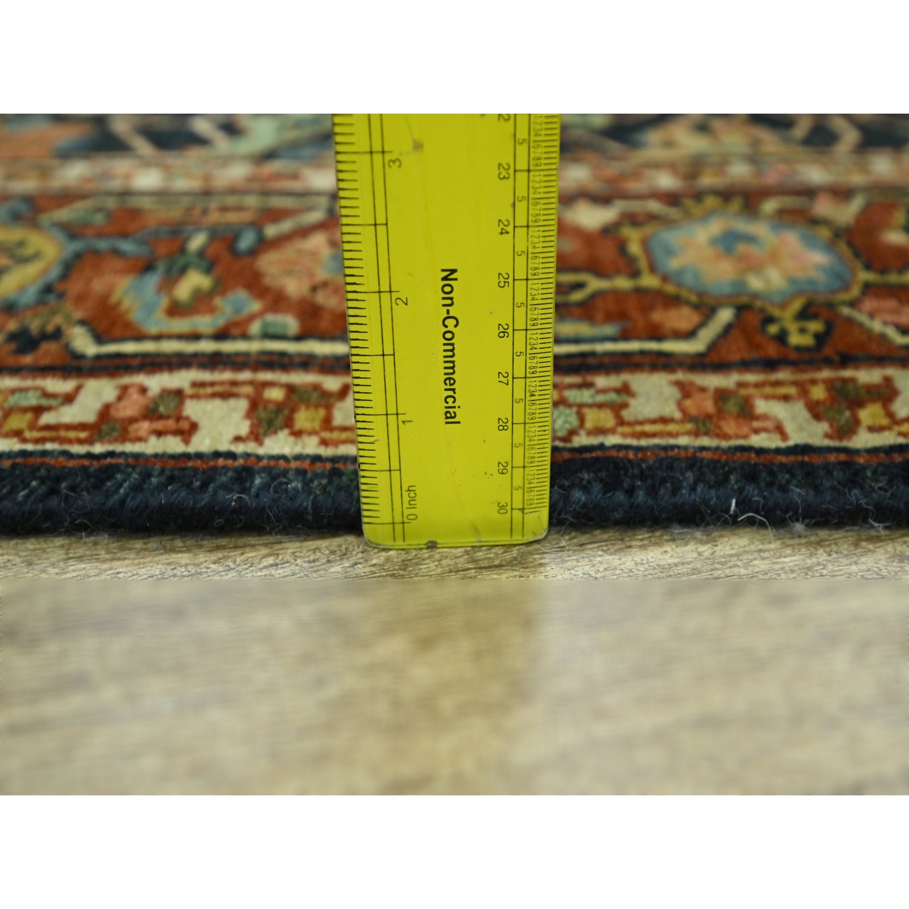Heriz-Hand-Knotted-Rug-381155