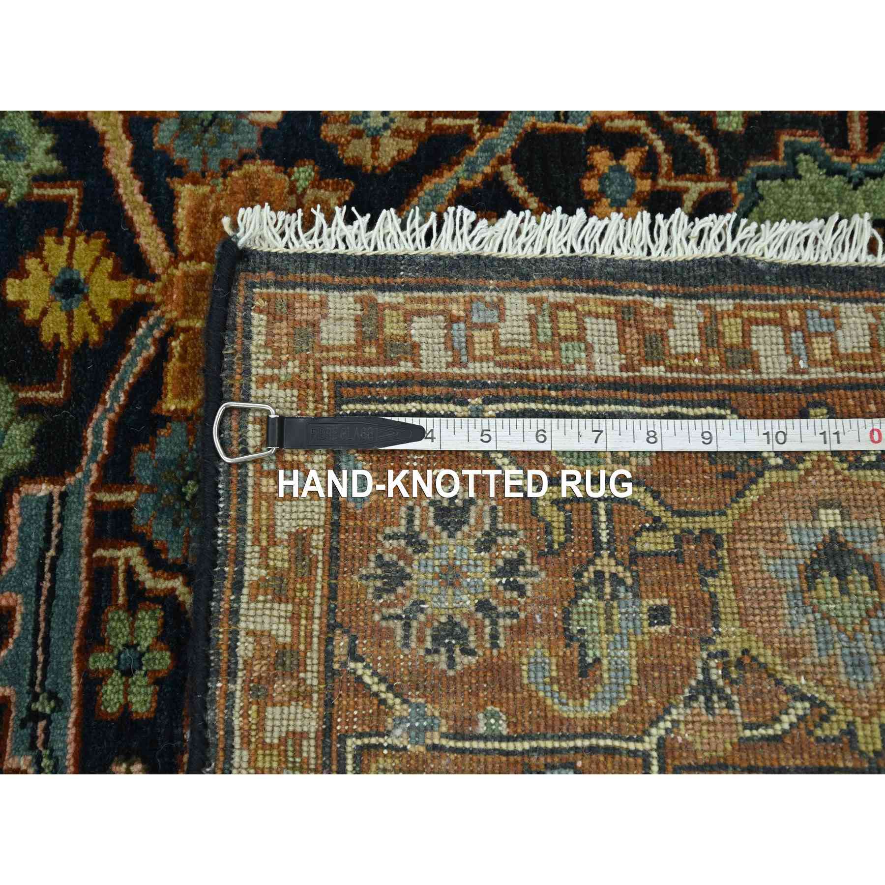 Heriz-Hand-Knotted-Rug-381155