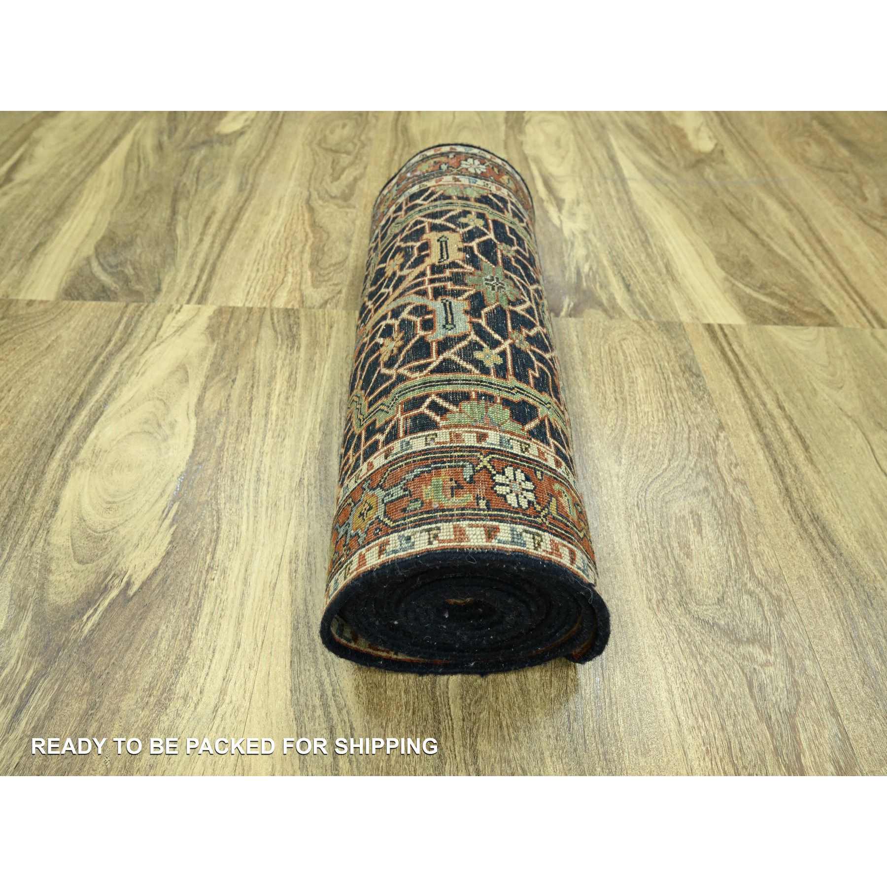 Heriz-Hand-Knotted-Rug-381165