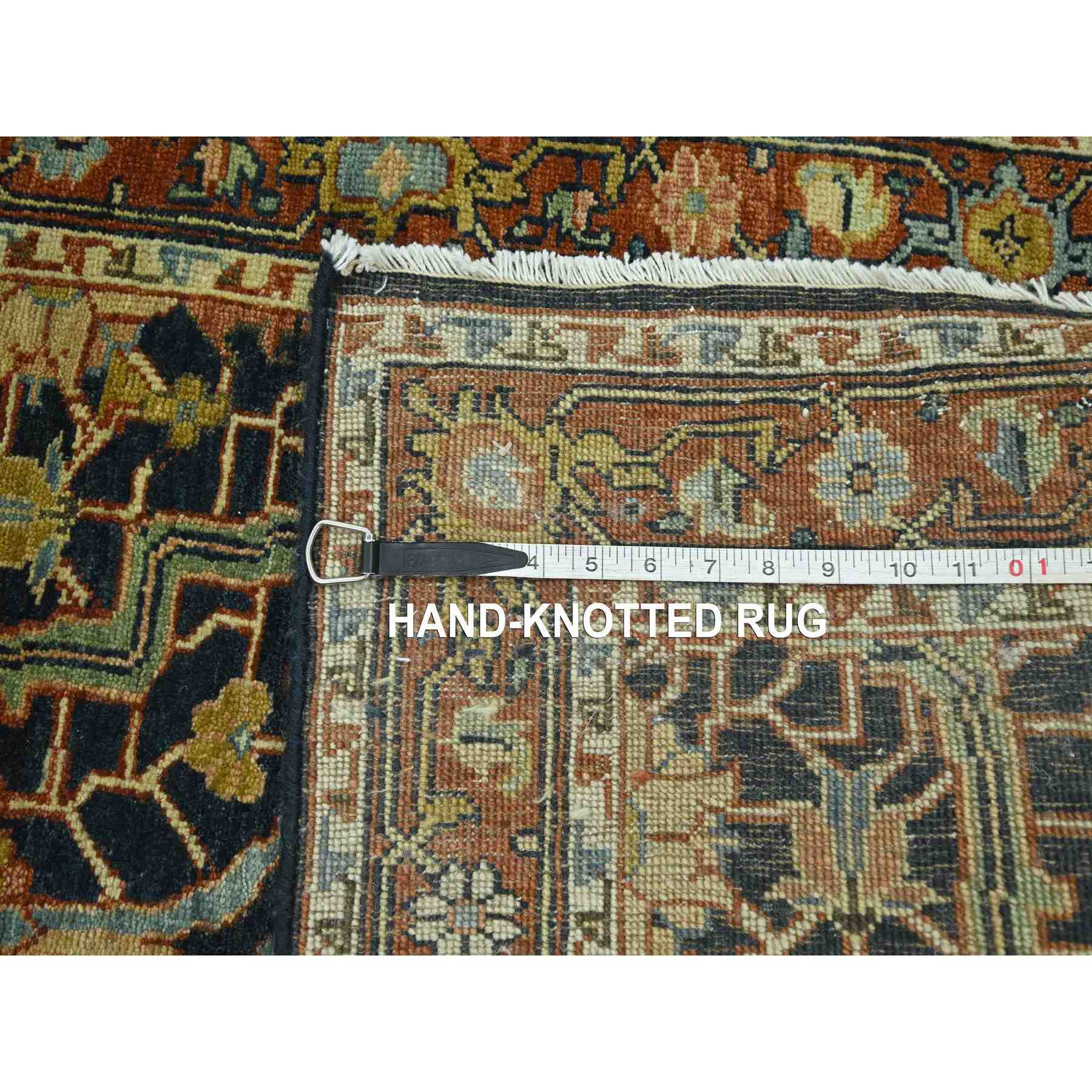 Heriz-Hand-Knotted-Rug-381165