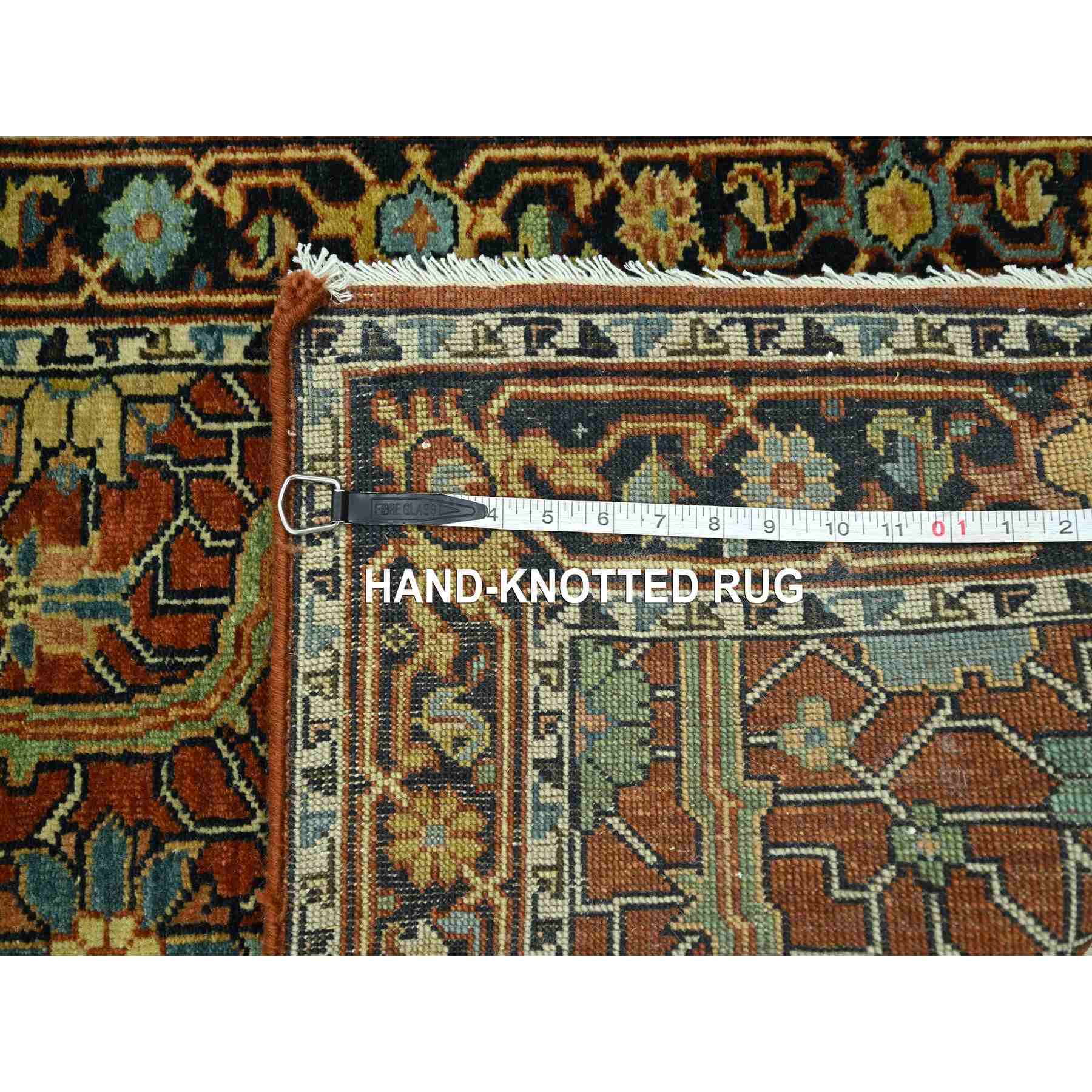 Heriz-Hand-Knotted-Rug-381170