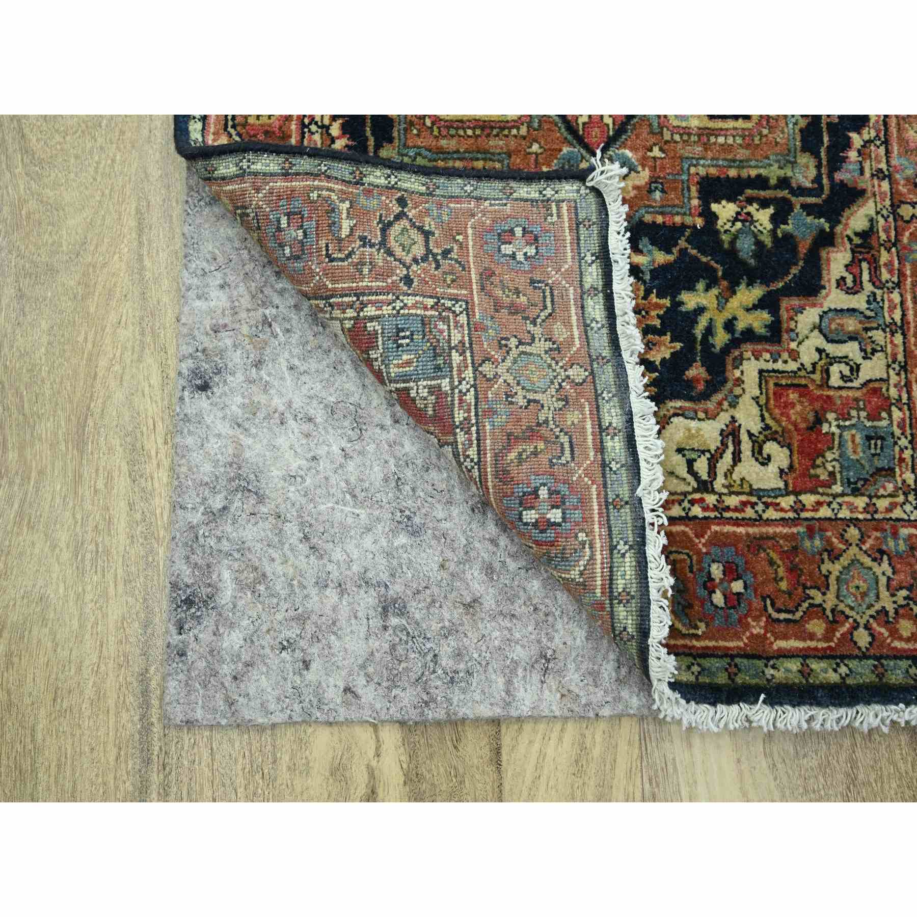 Heriz-Hand-Knotted-Rug-381180