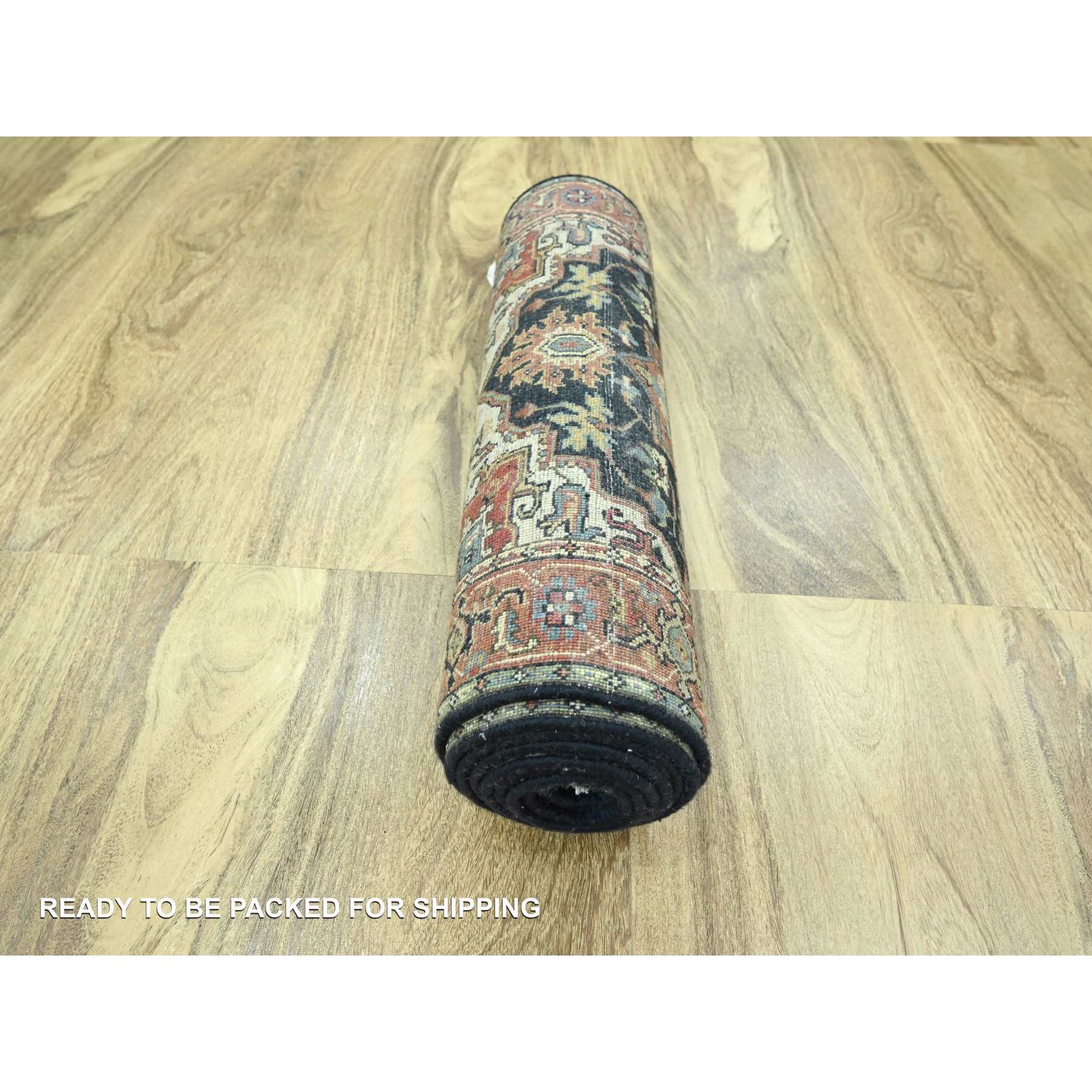 Heriz-Hand-Knotted-Rug-381180