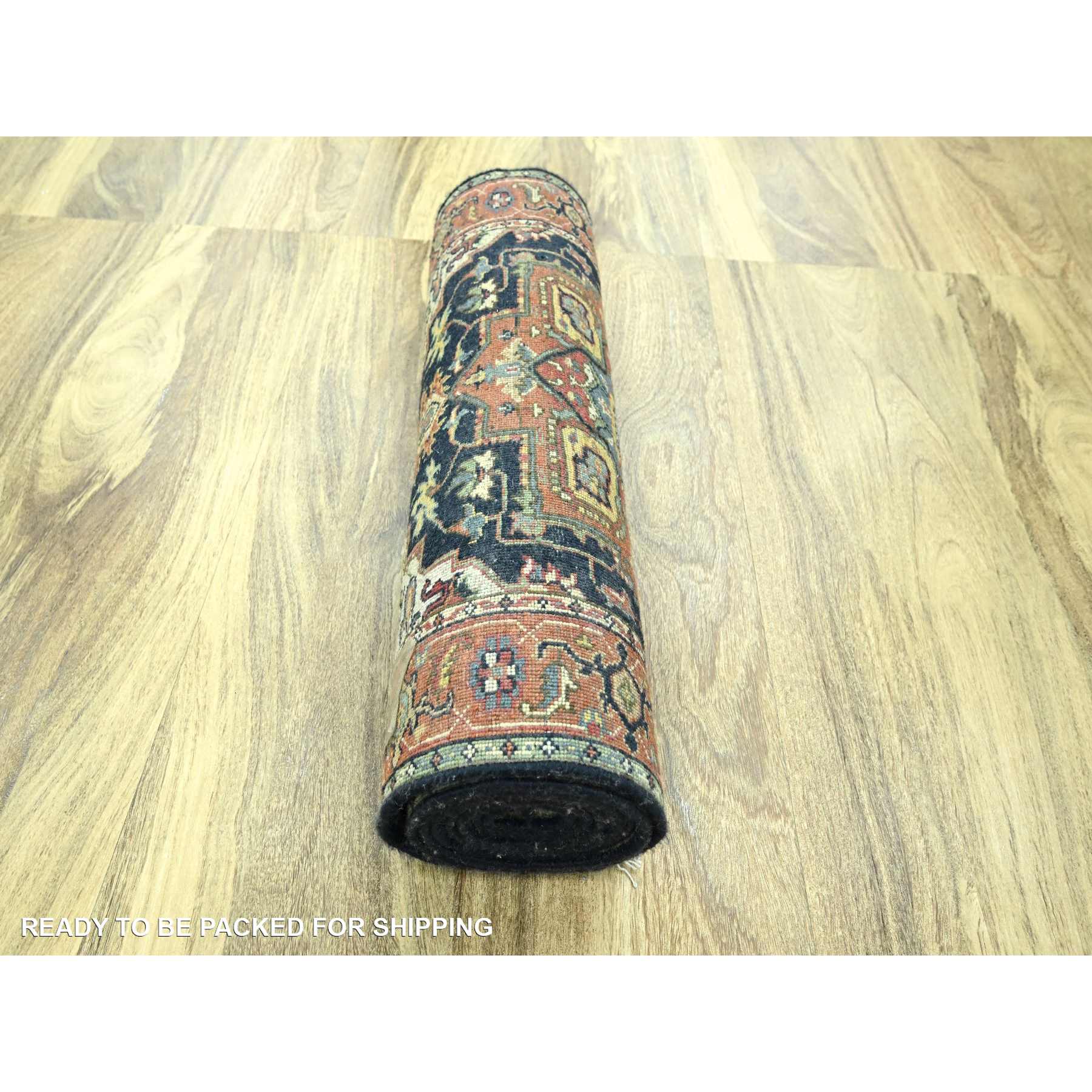 Heriz-Hand-Knotted-Rug-381505