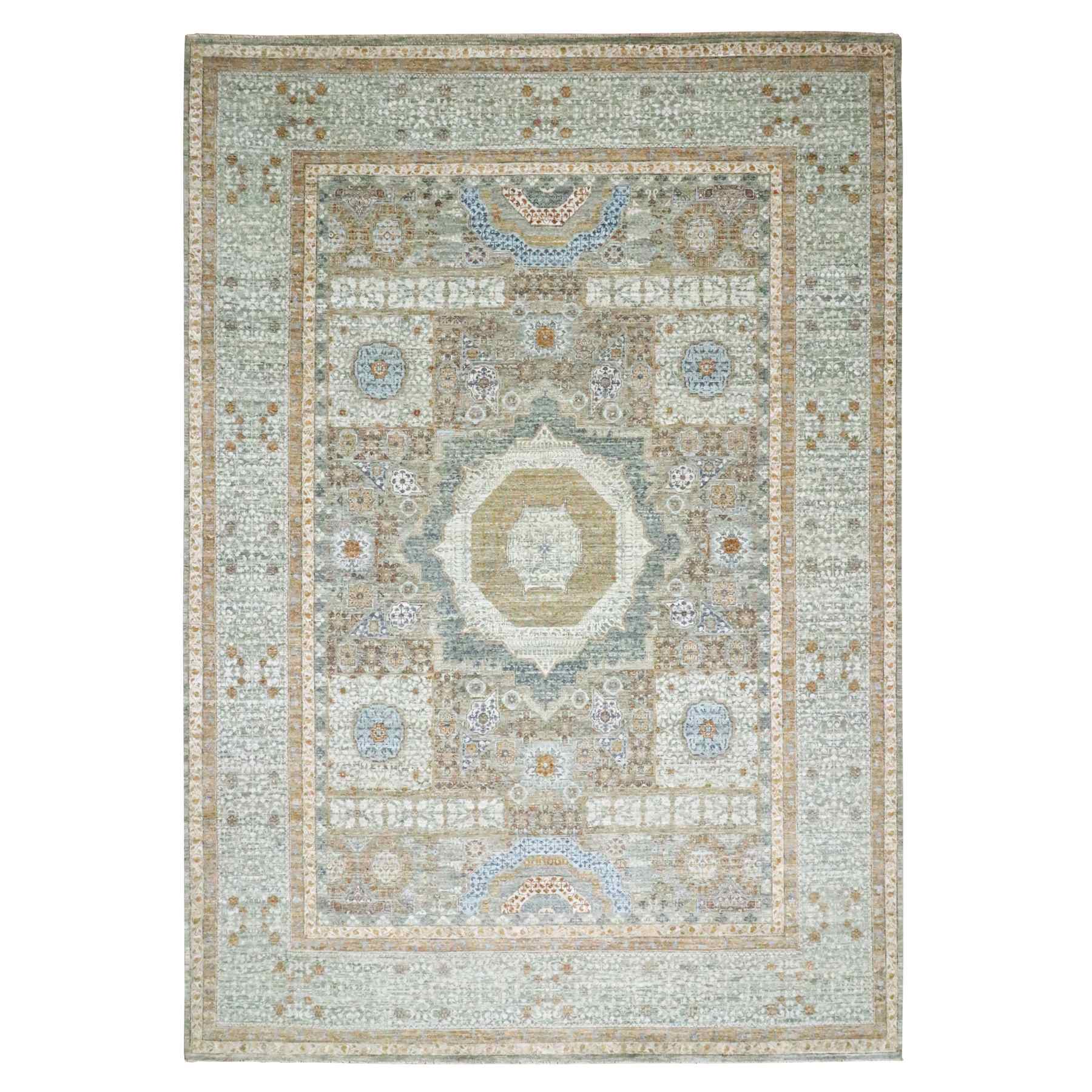 Mamluk-Hand-Knotted-Rug-380650