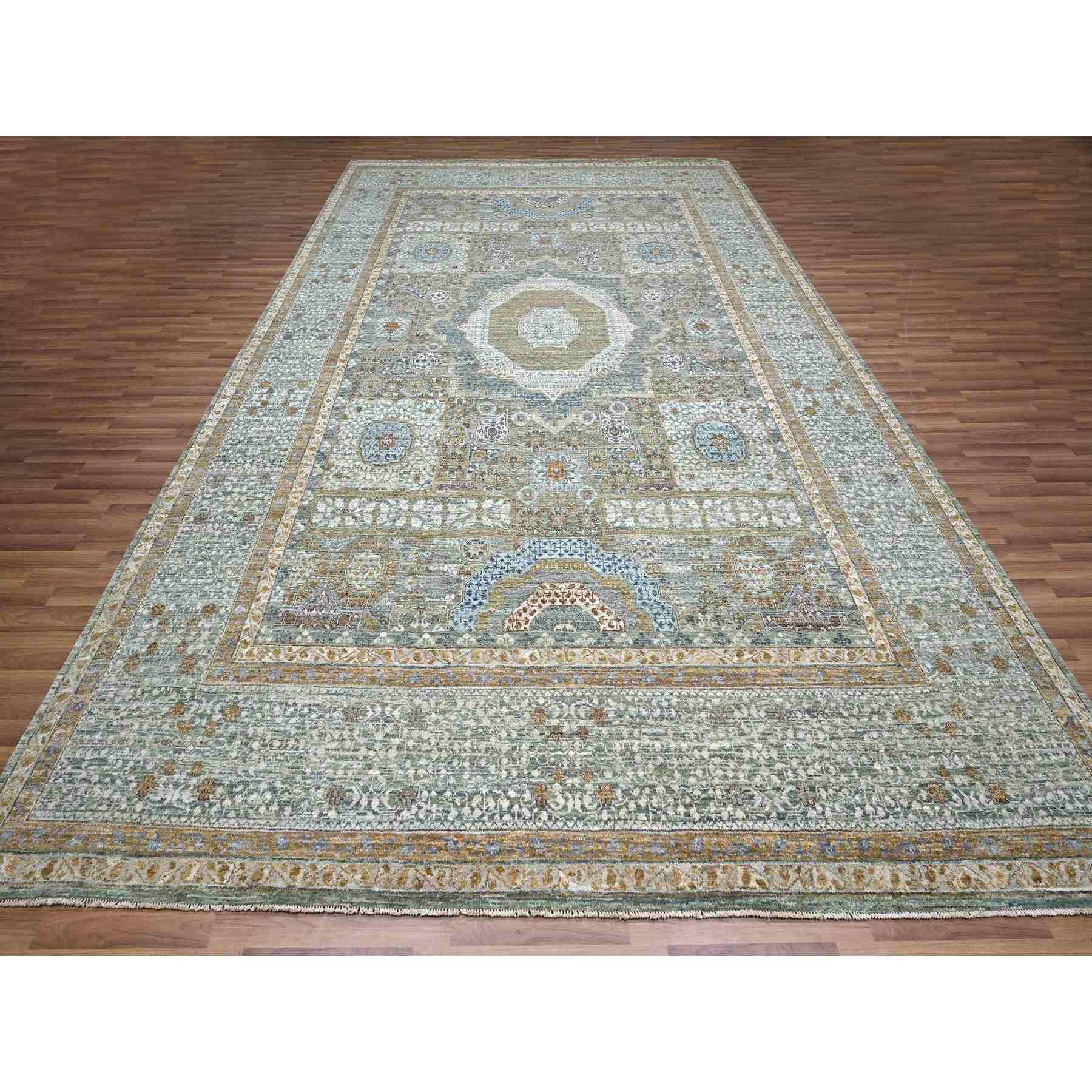 Mamluk-Hand-Knotted-Rug-380650