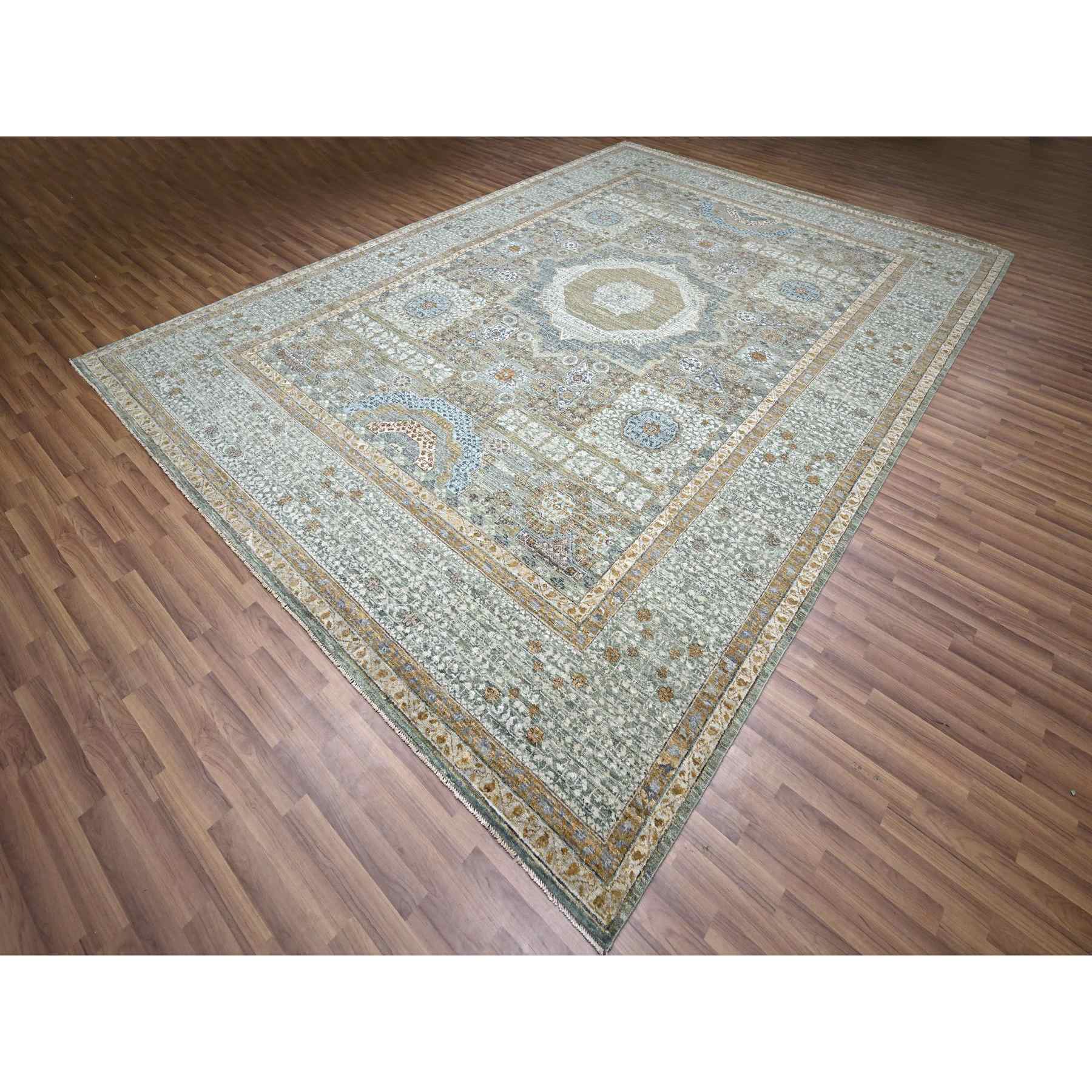 Mamluk-Hand-Knotted-Rug-380650