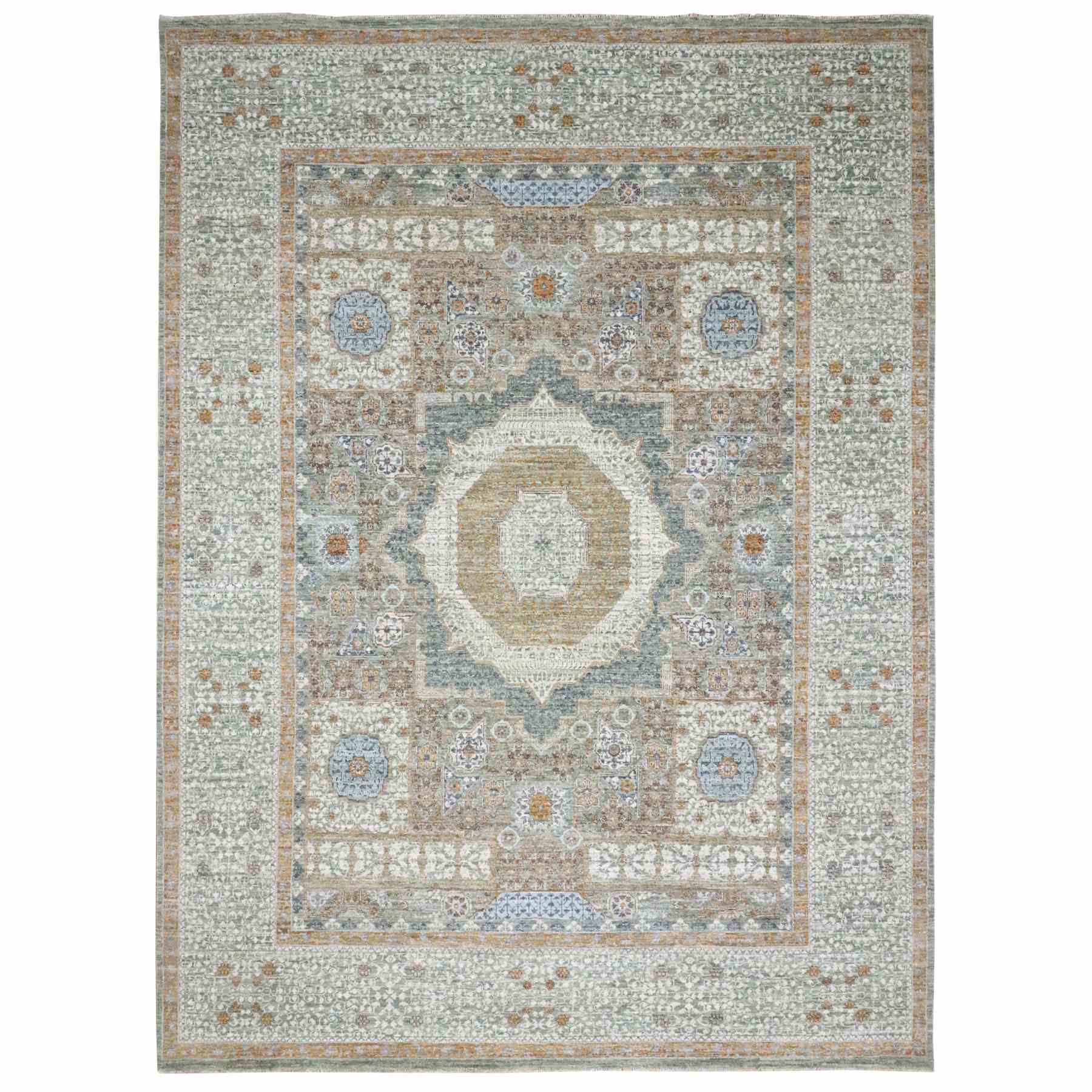 Mamluk-Hand-Knotted-Rug-380655