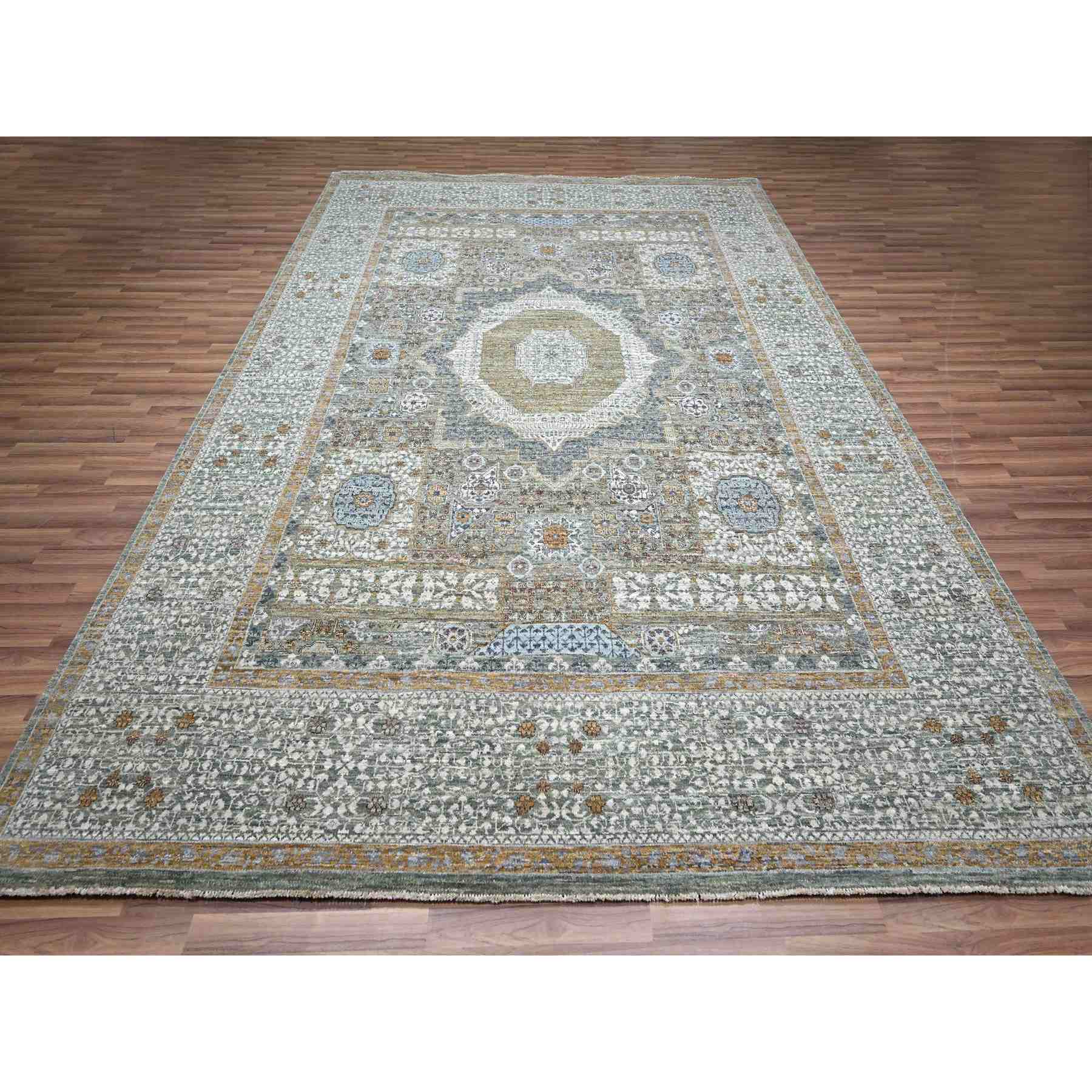 Mamluk-Hand-Knotted-Rug-380655