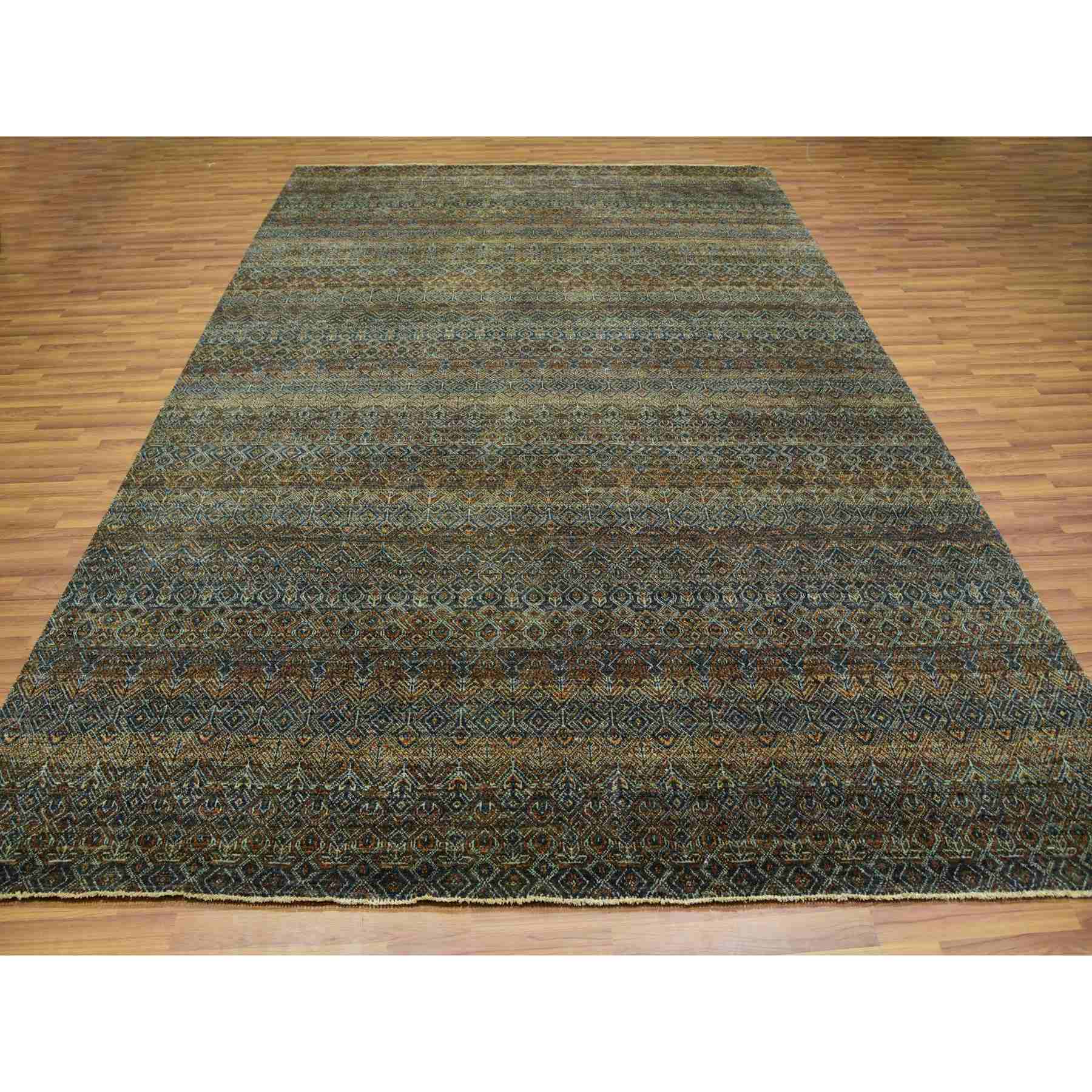 Modern-and-Contemporary-Hand-Knotted-Rug-380010