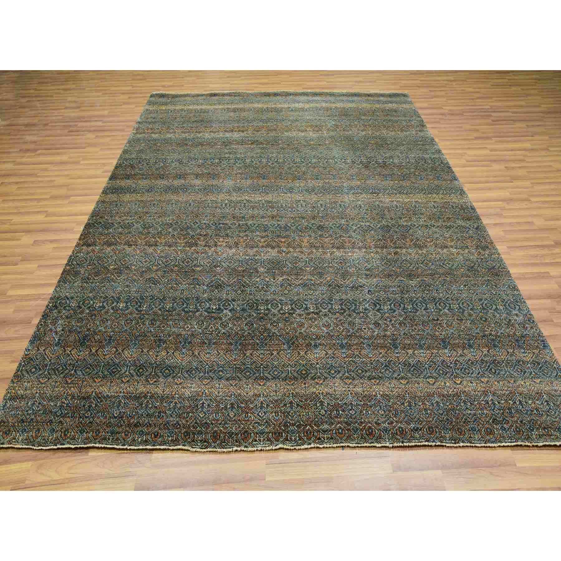 Modern-and-Contemporary-Hand-Knotted-Rug-380025