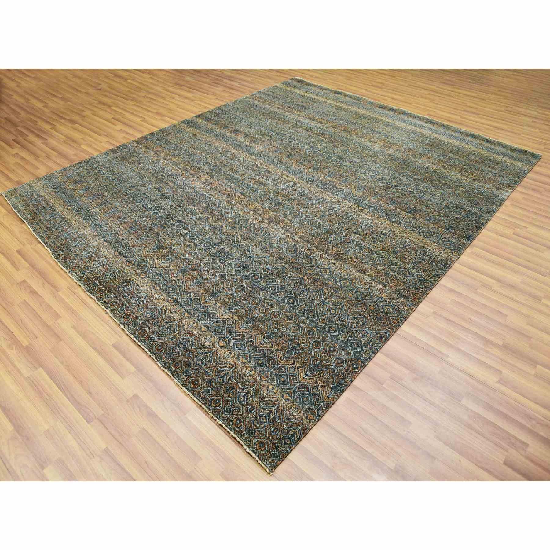 Modern-and-Contemporary-Hand-Knotted-Rug-380025