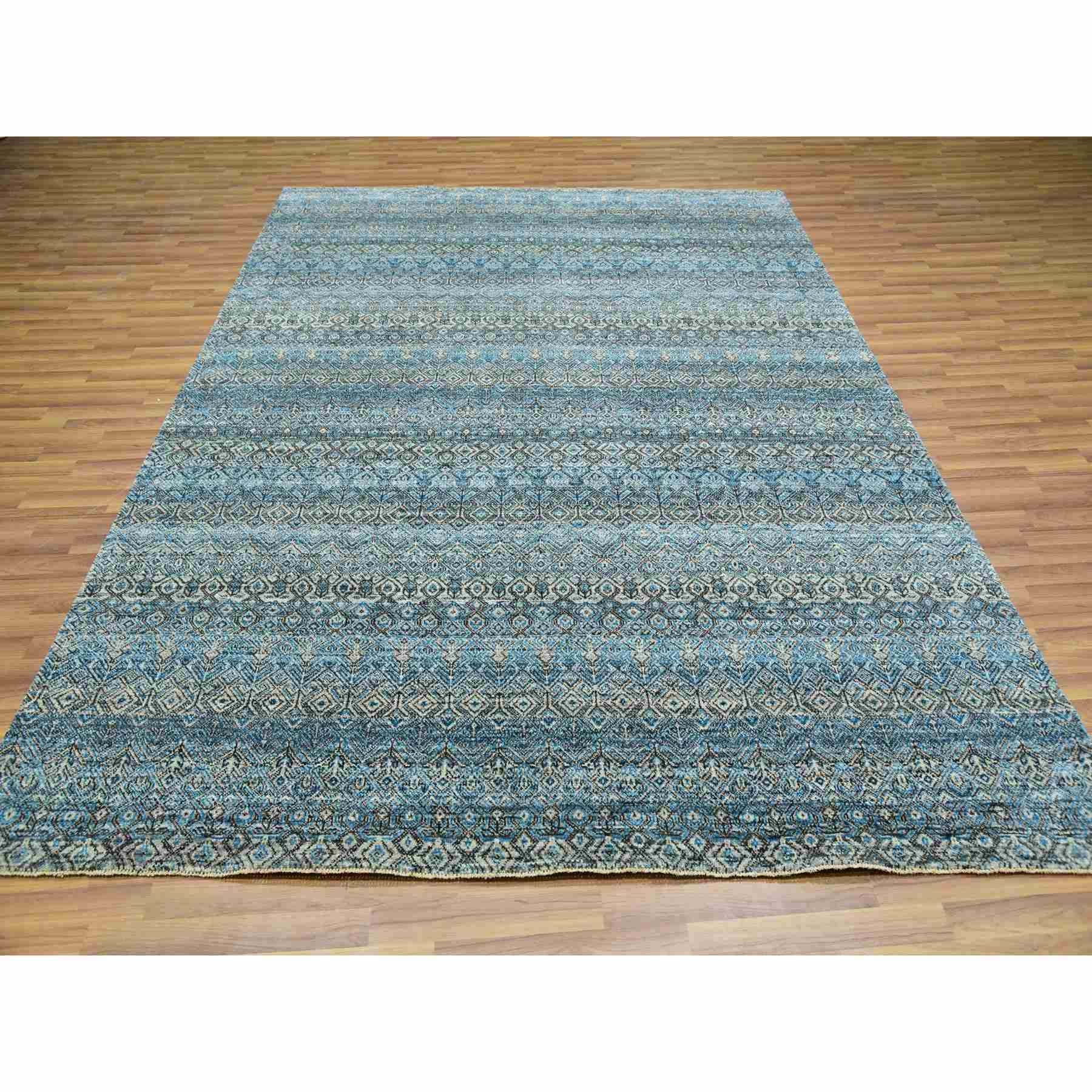 Modern-and-Contemporary-Hand-Knotted-Rug-380030