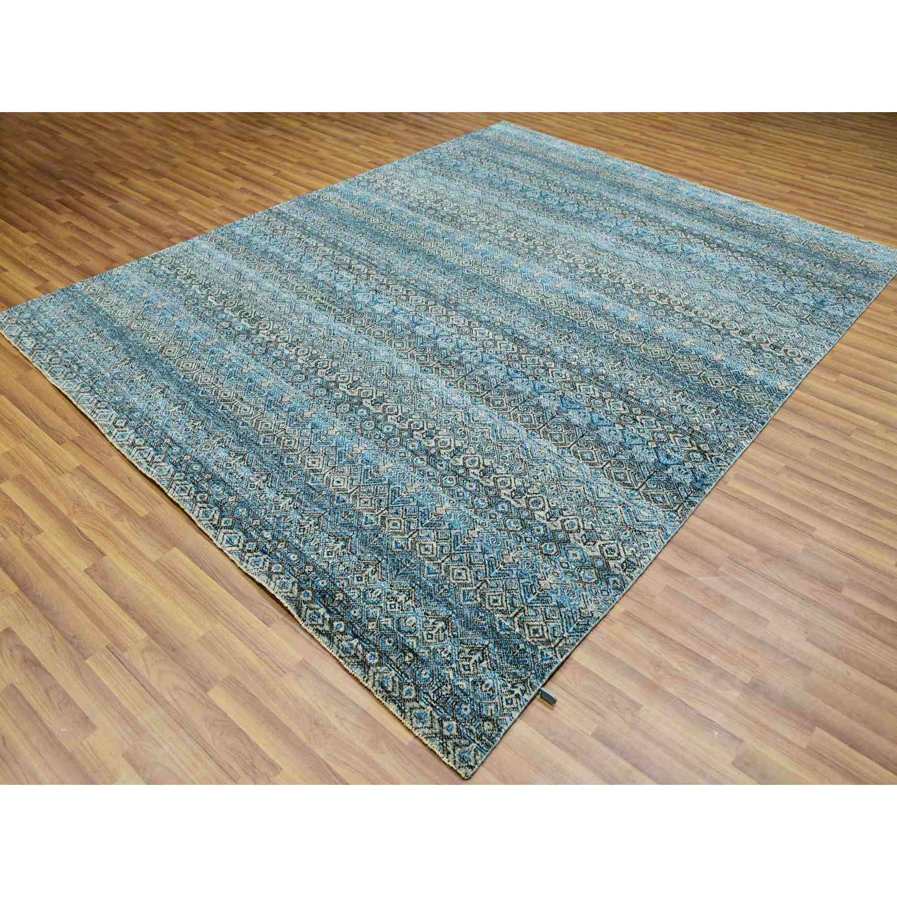 Modern-and-Contemporary-Hand-Knotted-Rug-380030