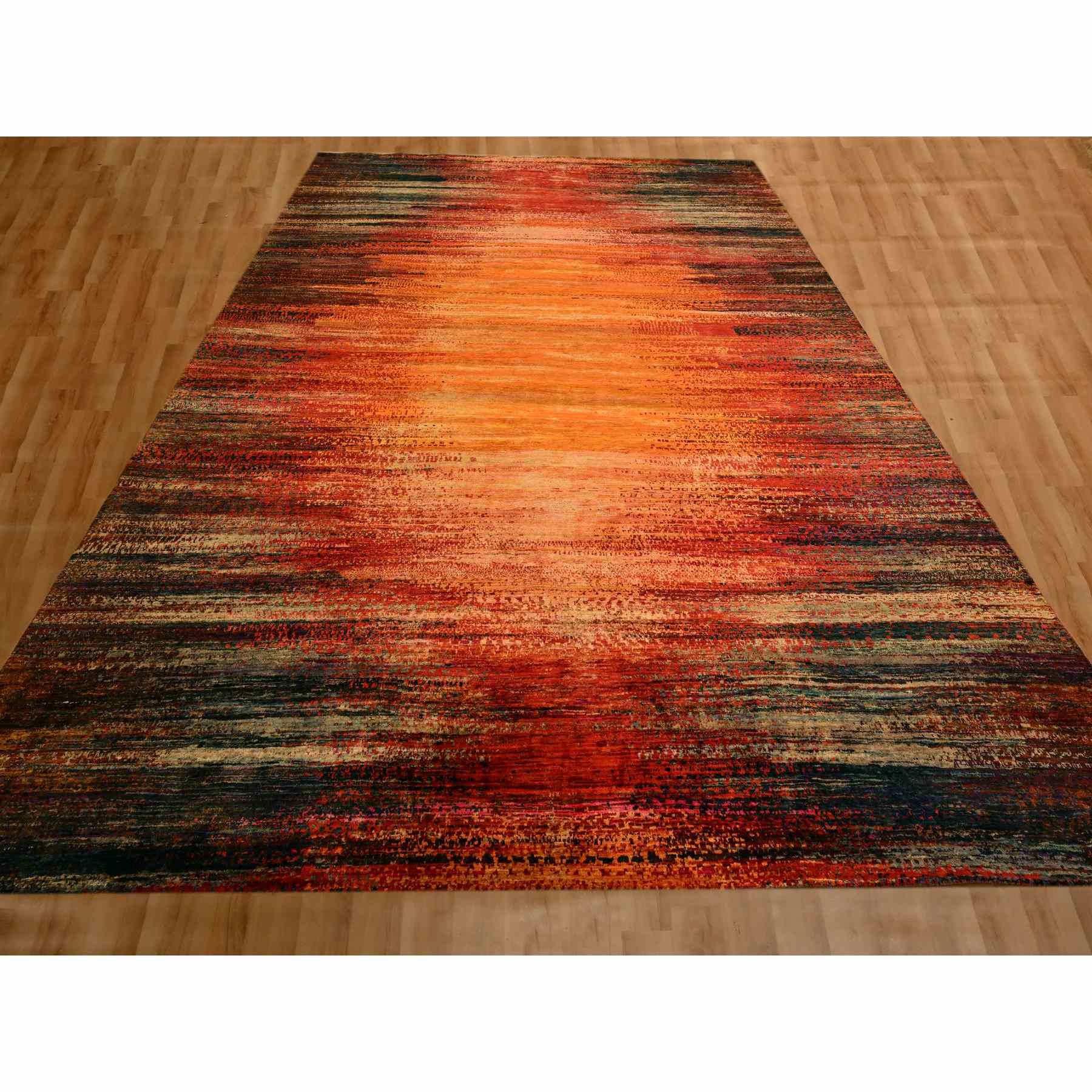 Modern-and-Contemporary-Hand-Knotted-Rug-380860