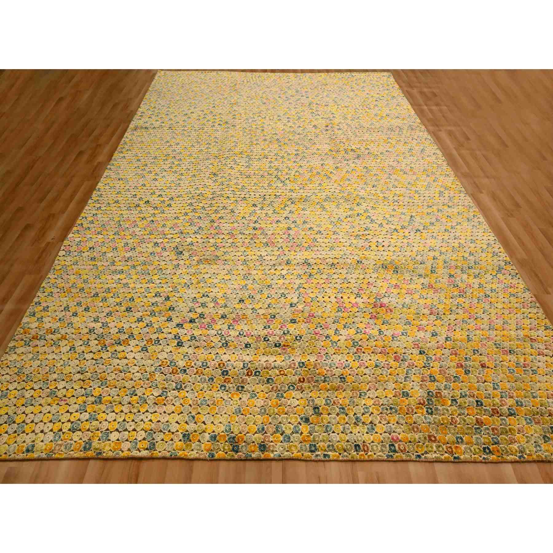 Modern-and-Contemporary-Hand-Knotted-Rug-381005