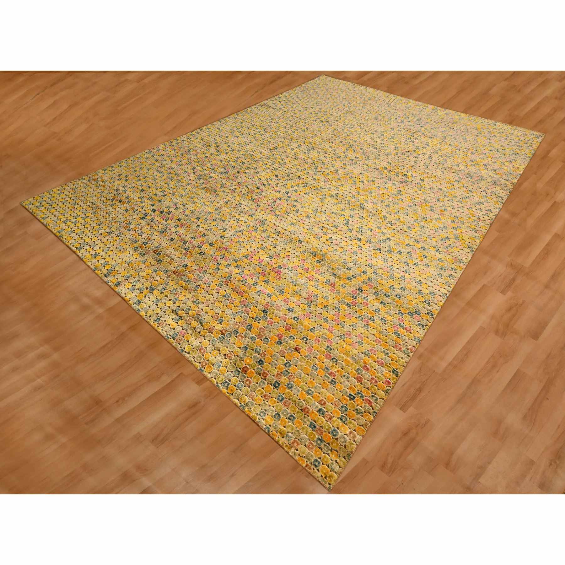 Modern-and-Contemporary-Hand-Knotted-Rug-381005
