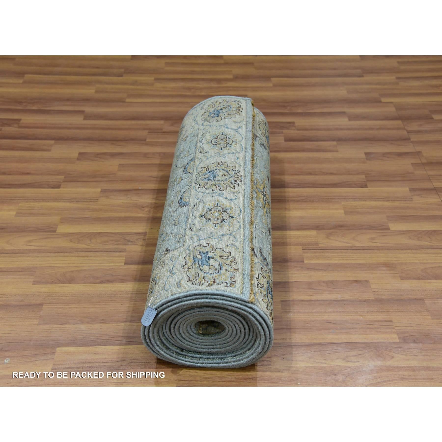 Oushak-And-Peshawar-Hand-Knotted-Rug-380180