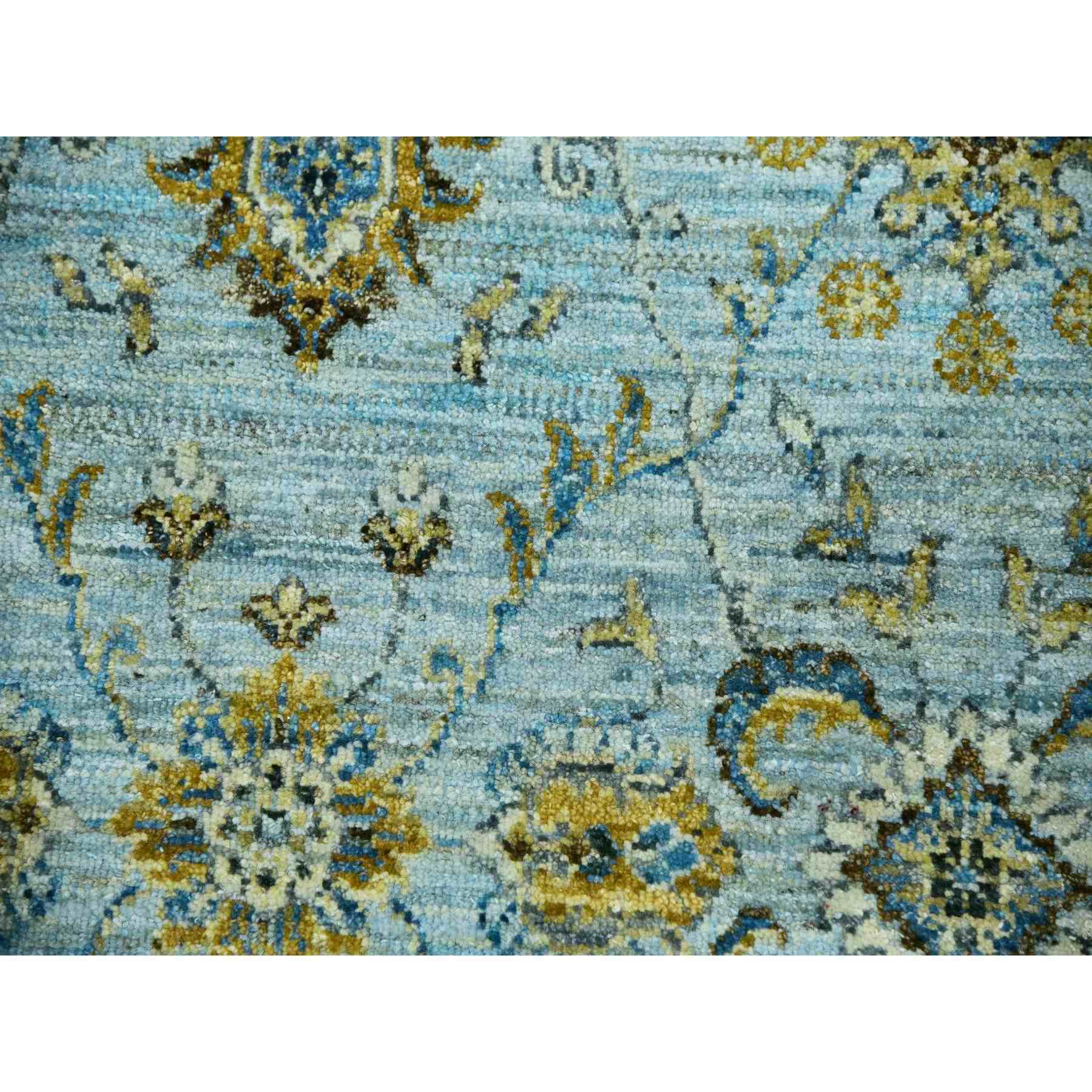 Oushak-And-Peshawar-Hand-Knotted-Rug-380225