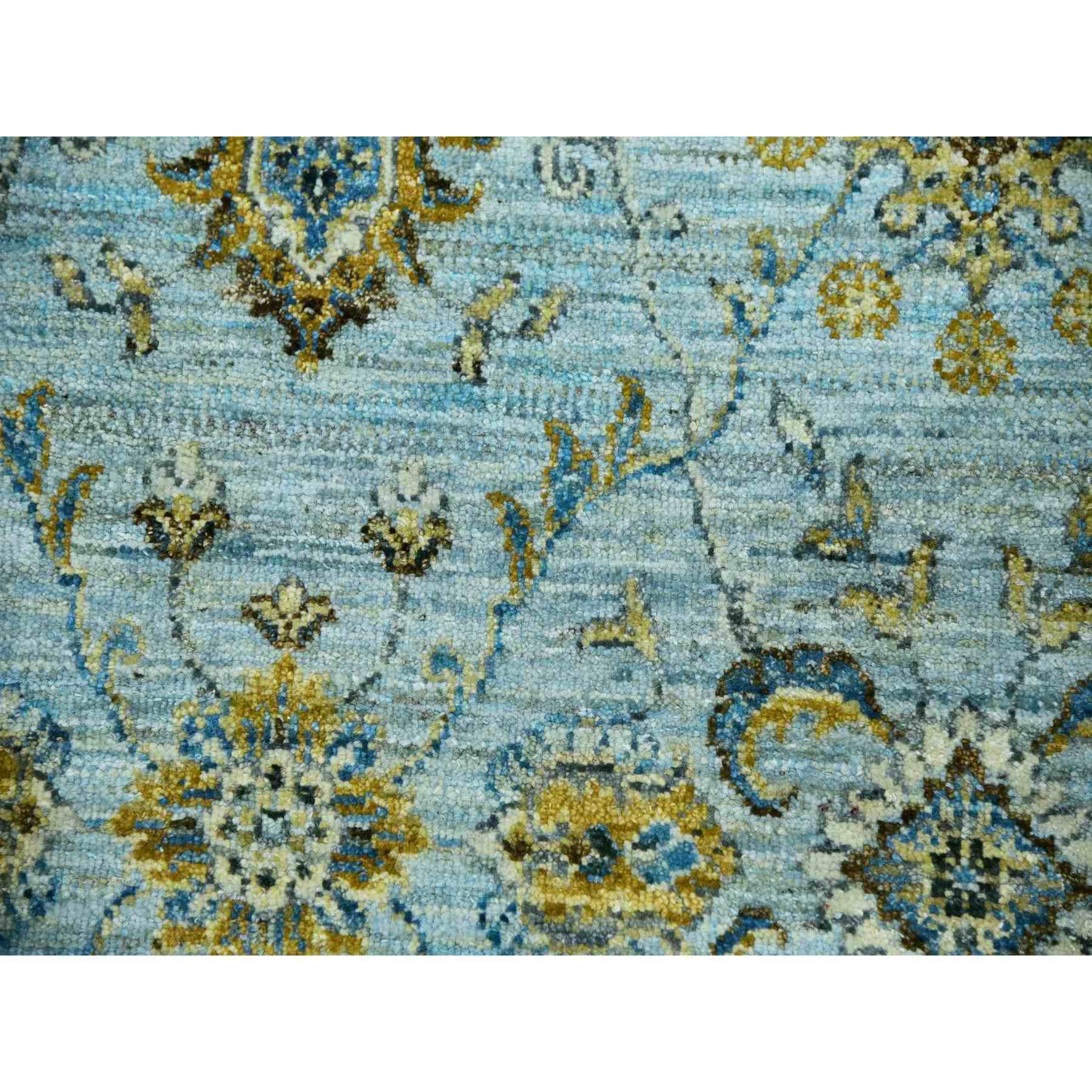 Oushak-And-Peshawar-Hand-Knotted-Rug-380235