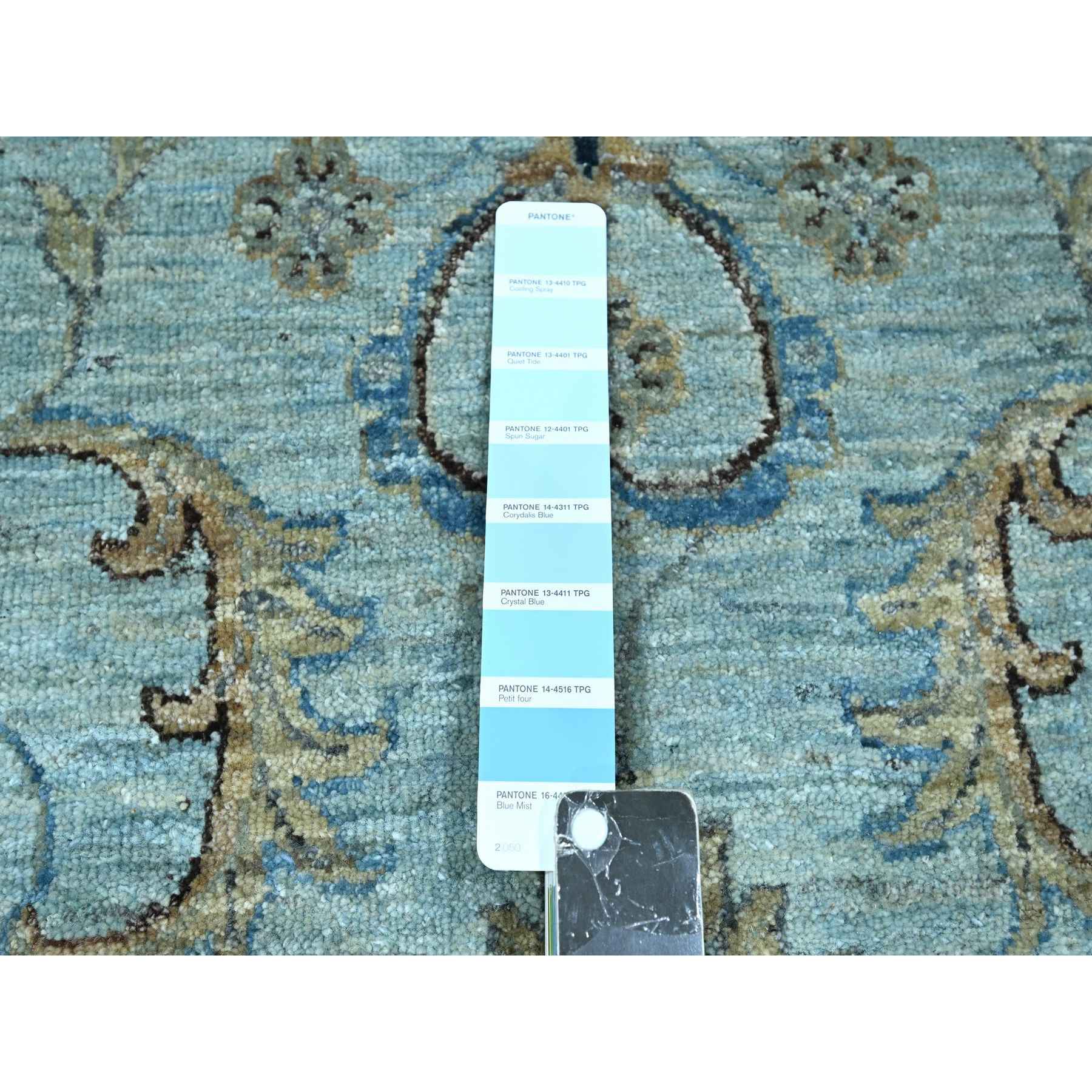 Oushak-And-Peshawar-Hand-Knotted-Rug-380530