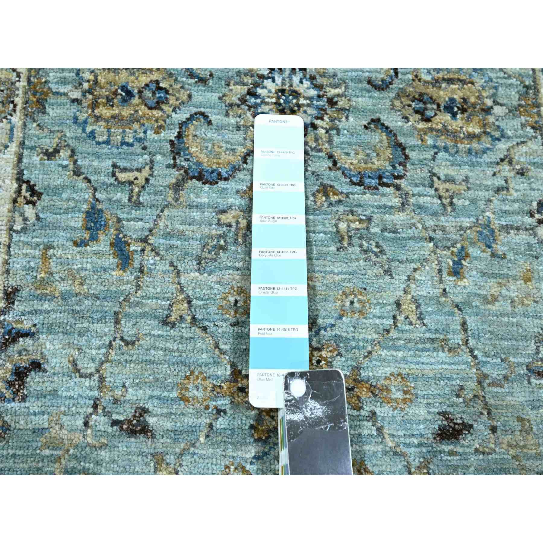 Oushak-And-Peshawar-Hand-Knotted-Rug-380575