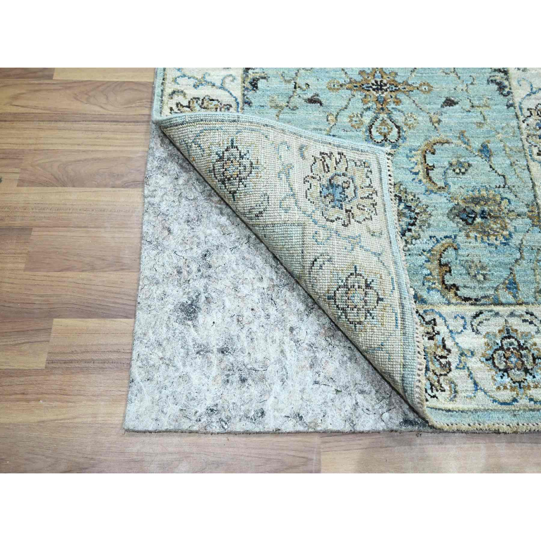 Oushak-And-Peshawar-Hand-Knotted-Rug-380580