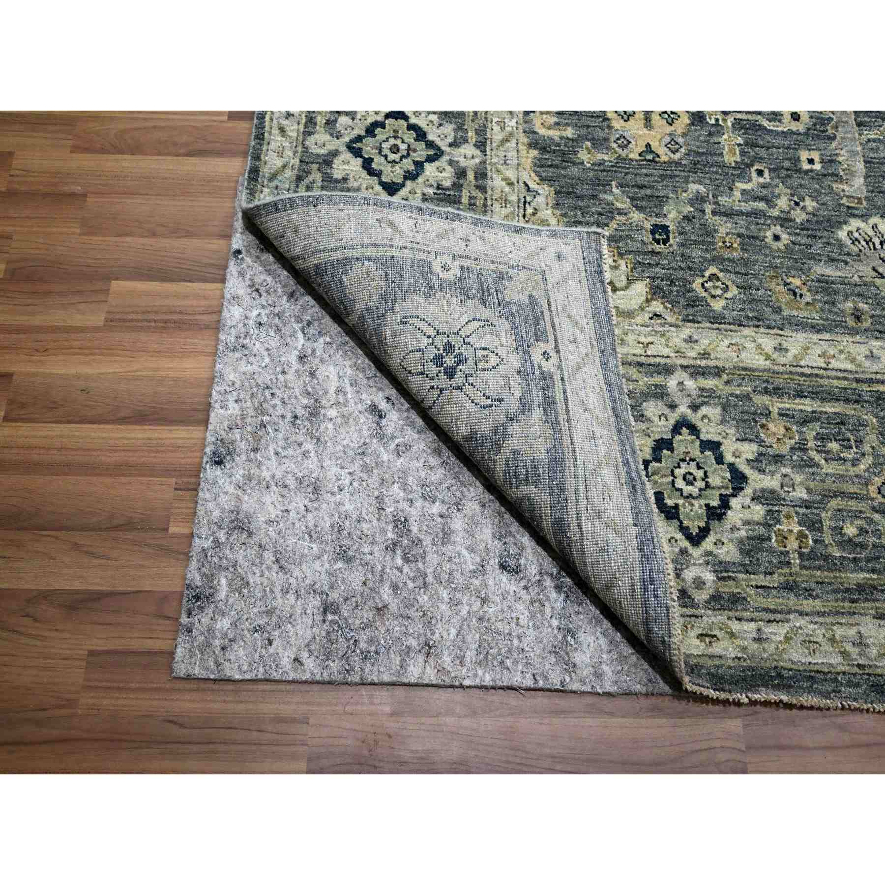 Oushak-And-Peshawar-Hand-Knotted-Rug-380590