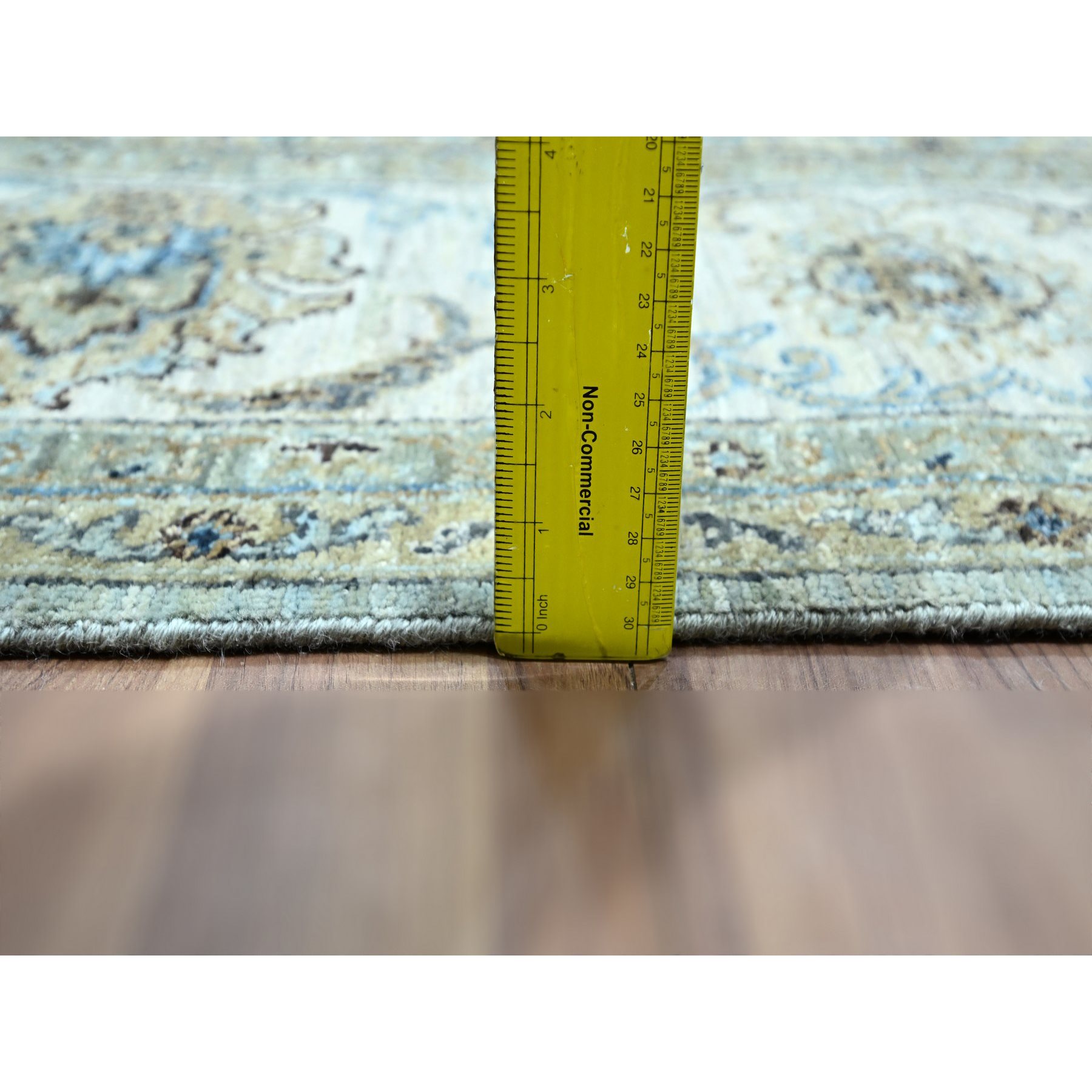 Oushak-And-Peshawar-Hand-Knotted-Rug-380670