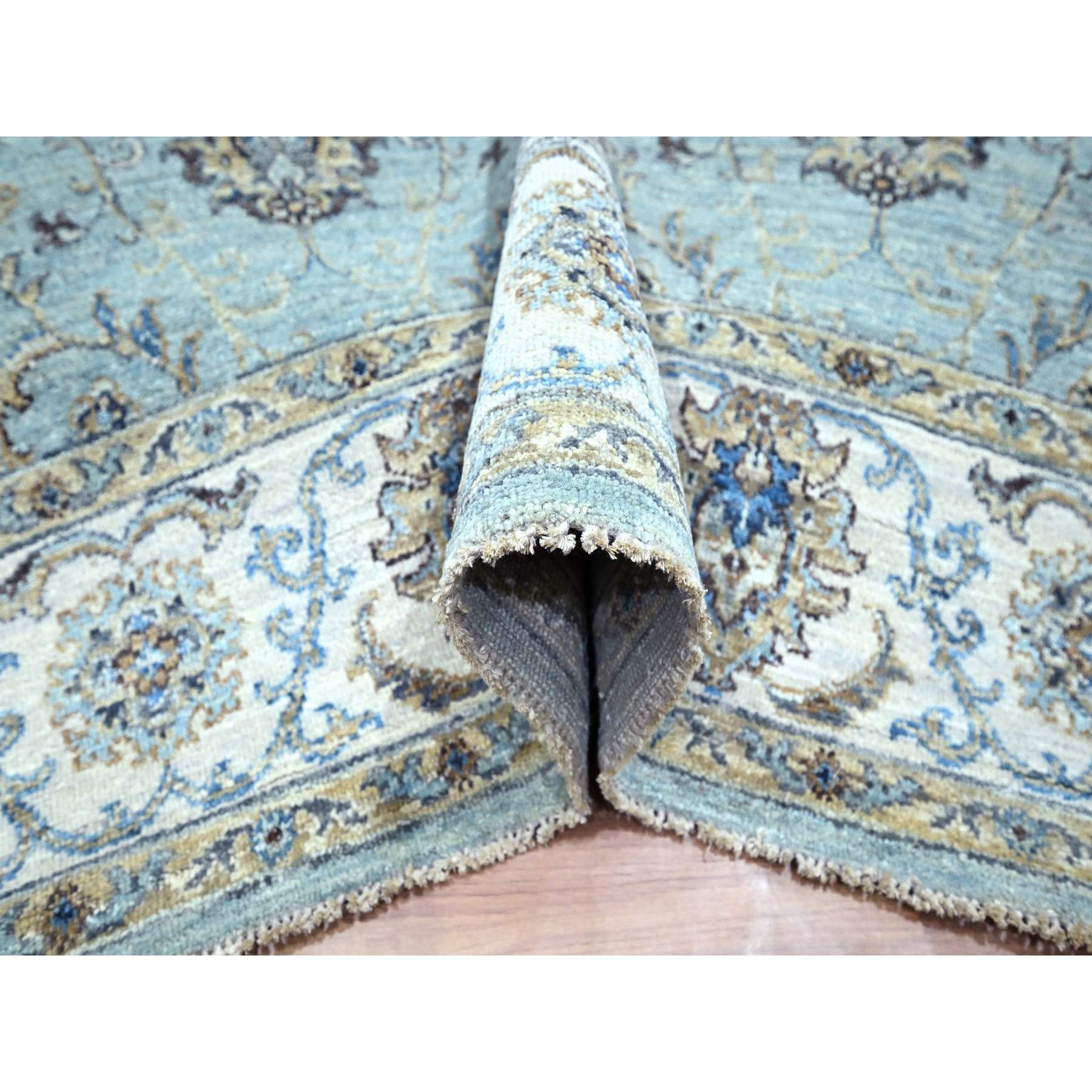 Oushak-And-Peshawar-Hand-Knotted-Rug-380685
