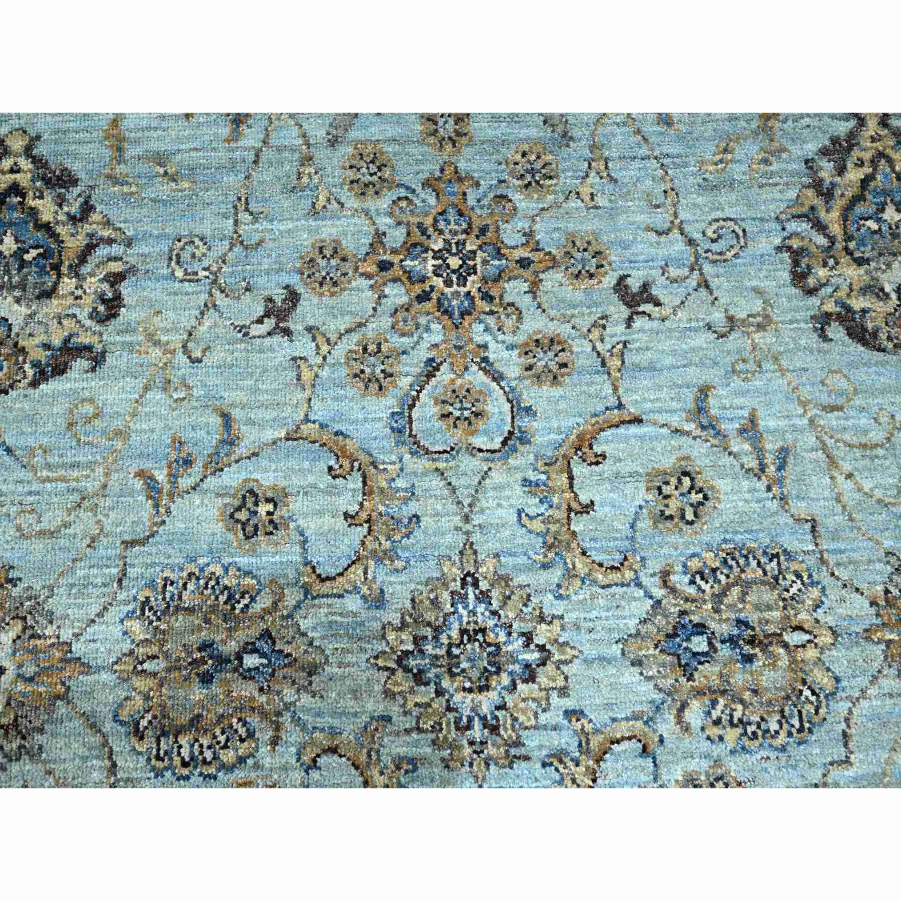 Oushak-And-Peshawar-Hand-Knotted-Rug-380700